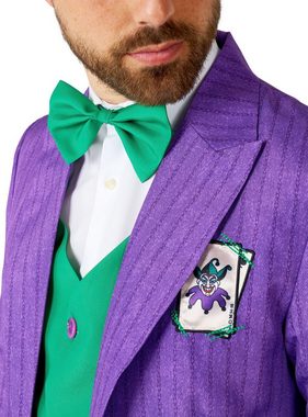Opposuits Partyanzug SuitMeister The Joker Anzug mit Frack, Sorgt für ein bleibendes Lächeln: cooler Frack für schräge Schurke