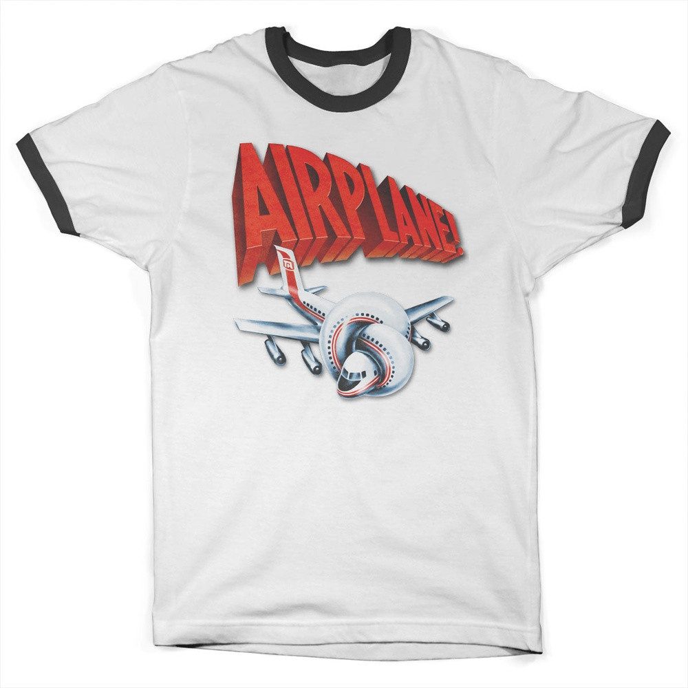 Airplane! T-Shirt Airplane! Logo Ringer Tee