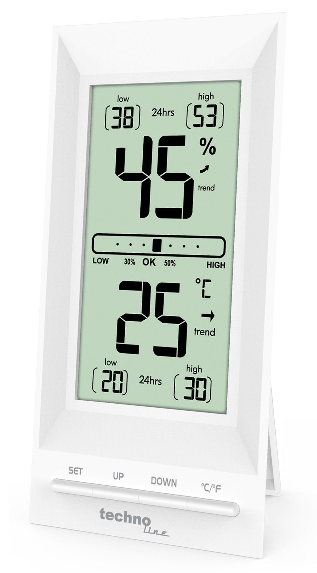 technoline WS 9129 Wetterstation (mit Kalibrierfunktion für Temperatur und Luftfeuchte)