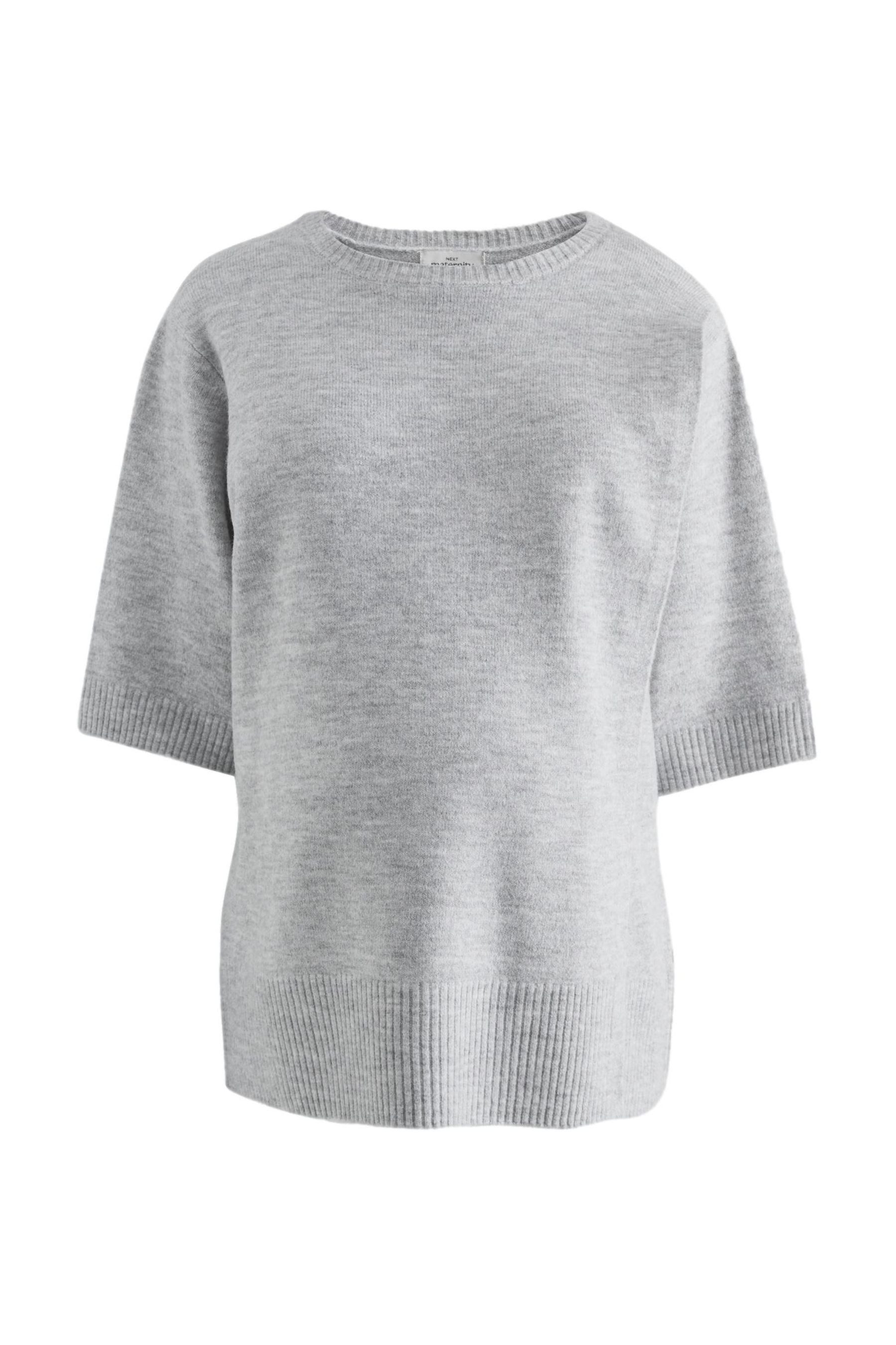 Next Kurzarmpullover Kurzärmeliges Still-Top, Umstandsmode (1-tlg)