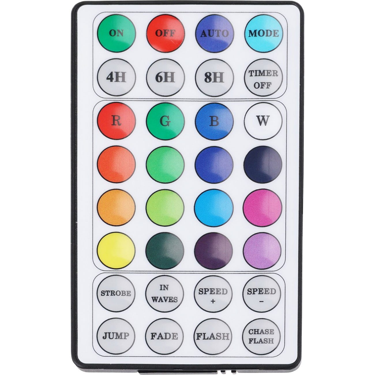ROGITO elite LED-Lichtervorhang RGB LED-Lichtervorhang 1,2x1,2 m, 144 bunte LEDs IP44 Fernbedienung, Mehrfarbig (RGB), 1,2 x 1,2 Meter, 12 Stränge, 5m Kabel – Bild 4 von 5