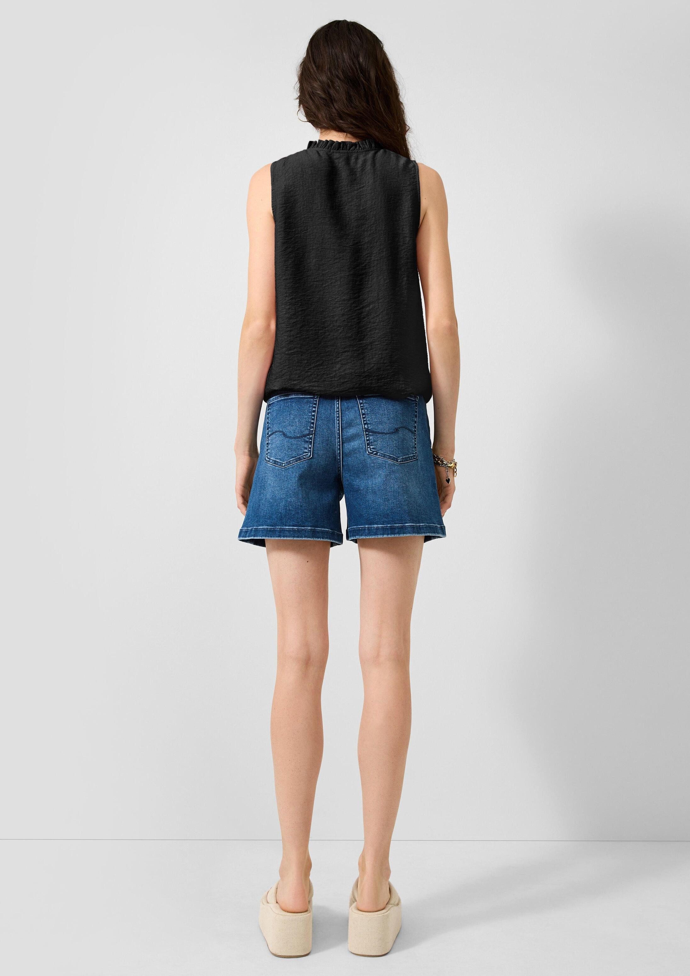 QS Blusentop Bluse Blusentop aus Viskosemix – Bild 3 von 5