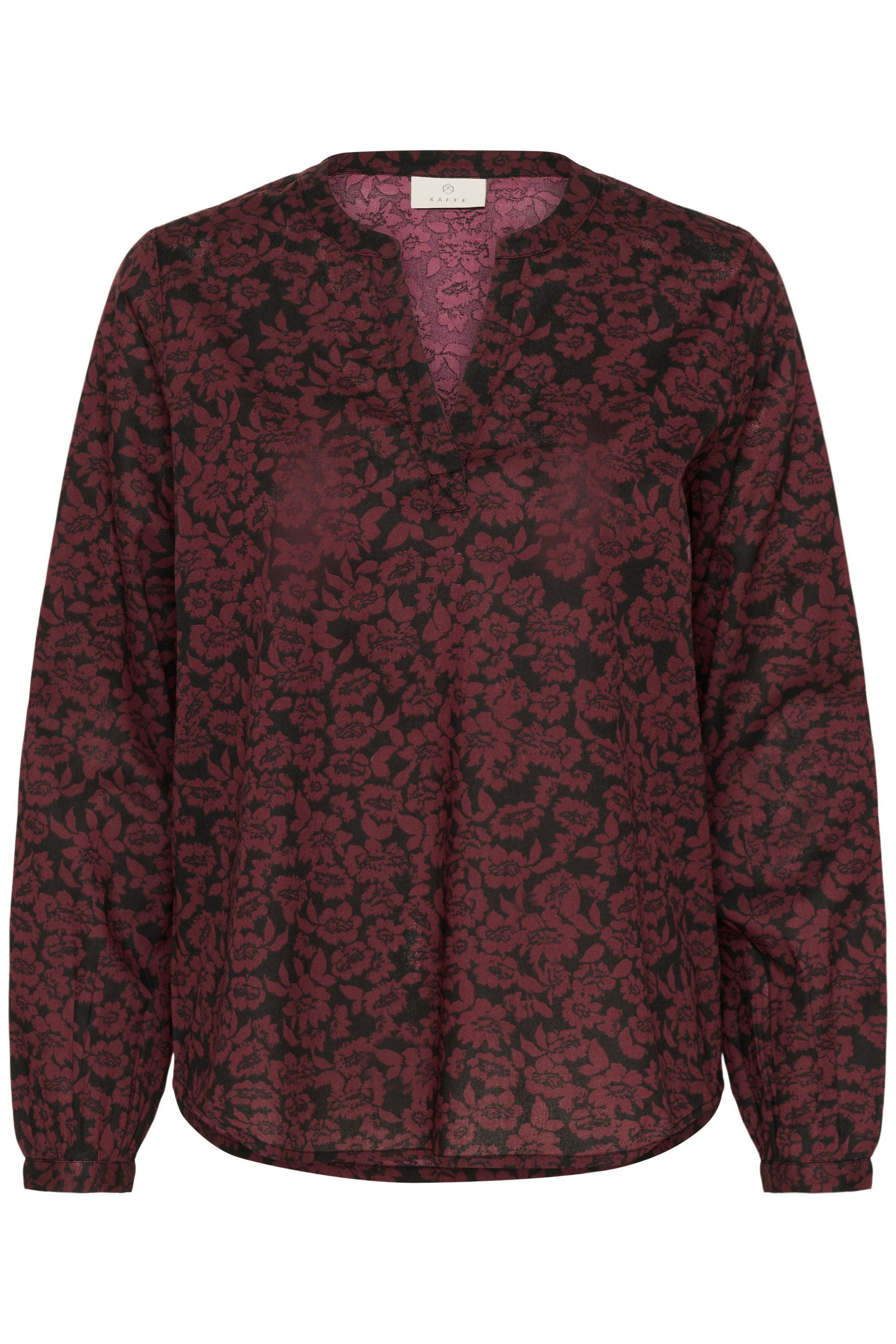 KAFFE Langarmbluse Bluse langarm KAbeathe