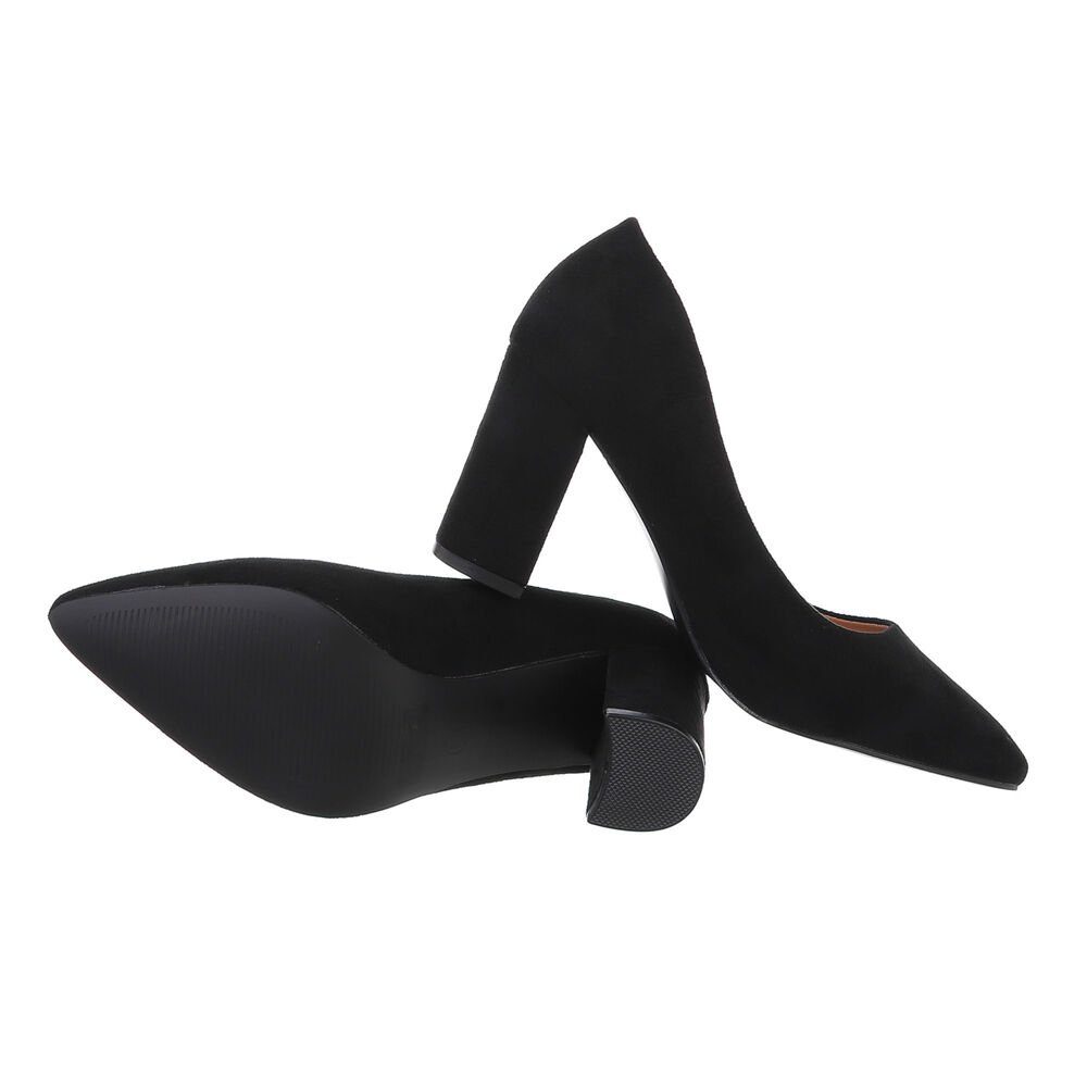 Ital-Design Damen Abendschuhe Elegant High-Heel-Pumps Blockabsatz High Heel günstig online kaufen