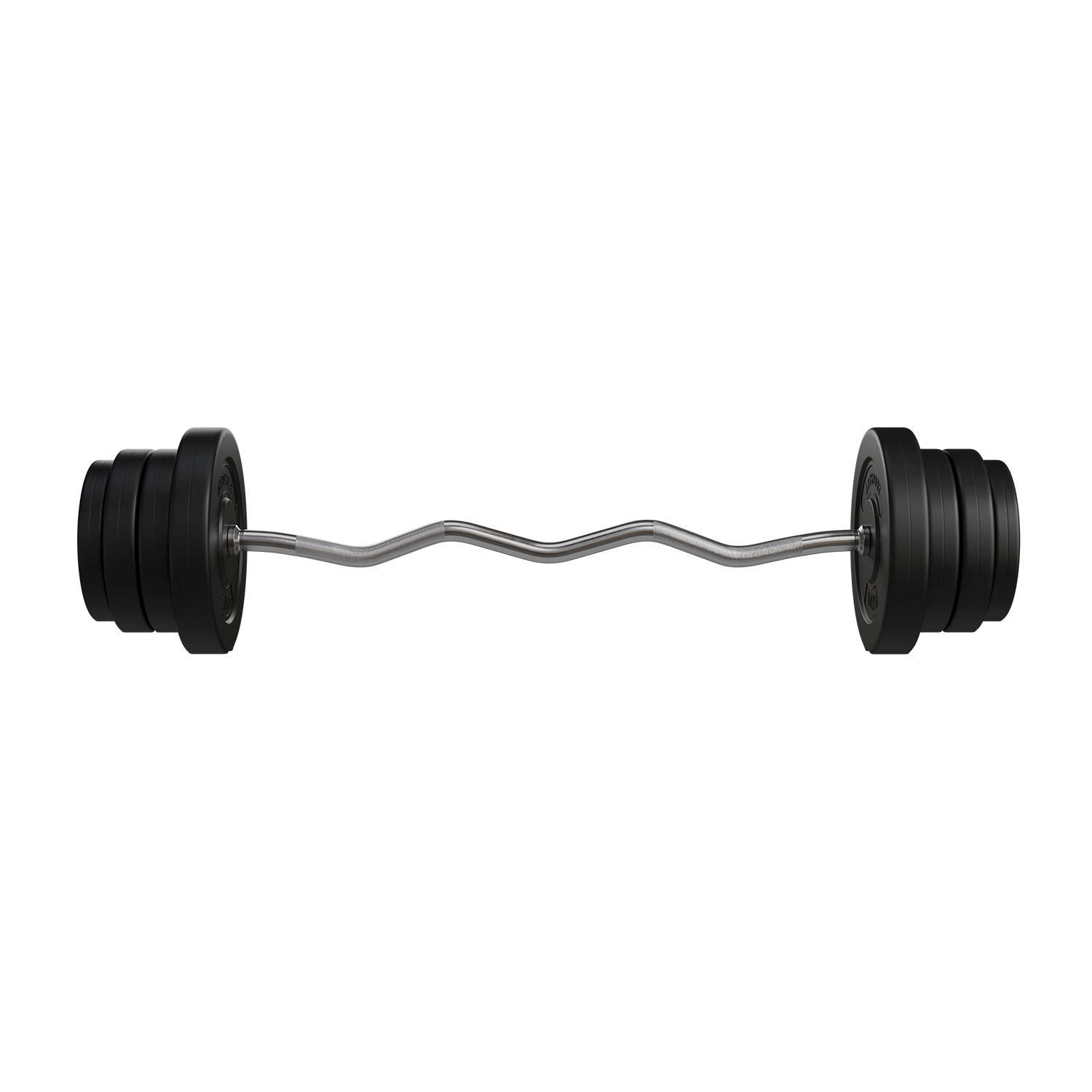 ArtSport Hantel-Set 3in1, Komplettset, 60 kg Gewichte, rutschfeste Griffe, Sternverschlüsse