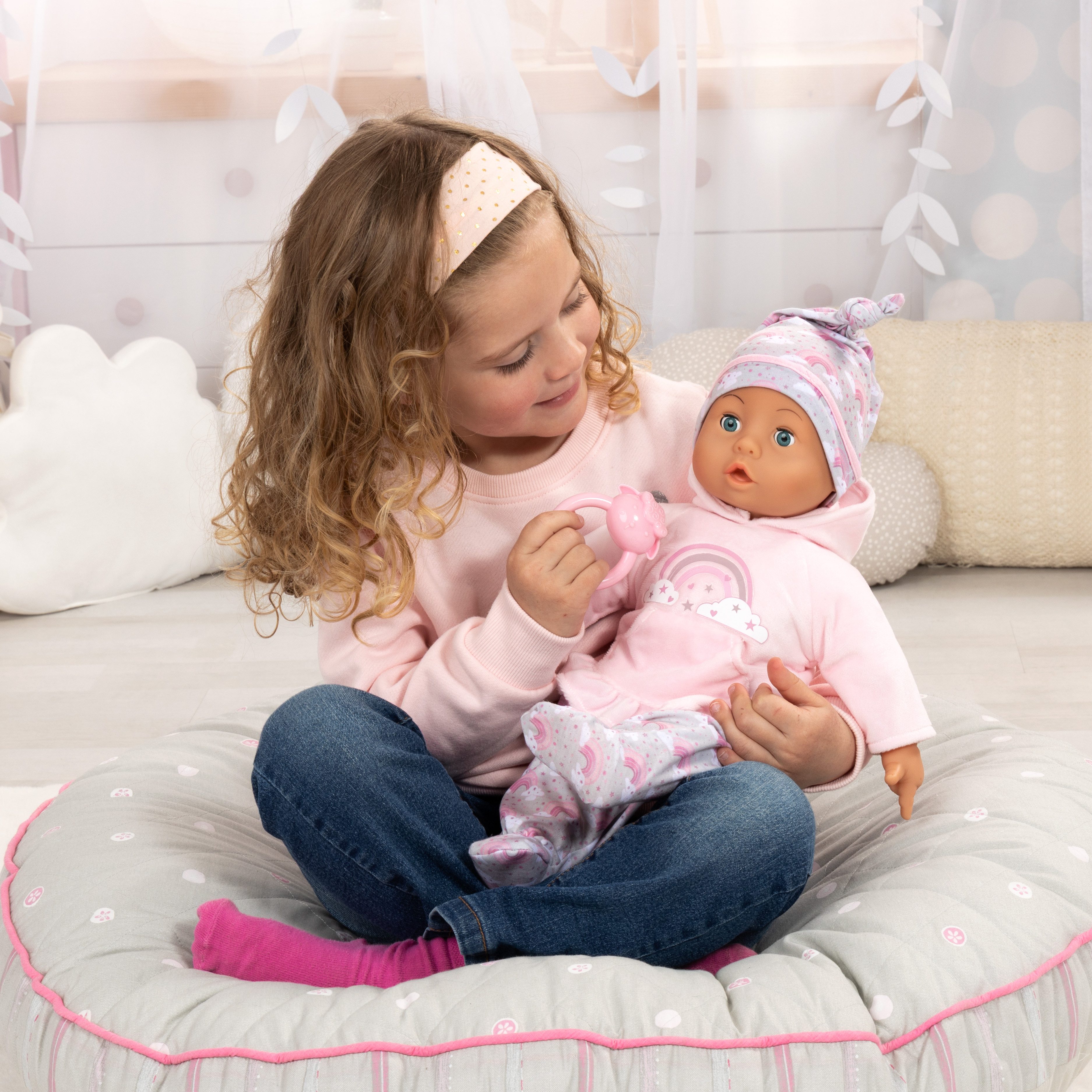 Bayer Babypuppe Bambolina 46 cm, mit Funktionen – Bild 5 von 5