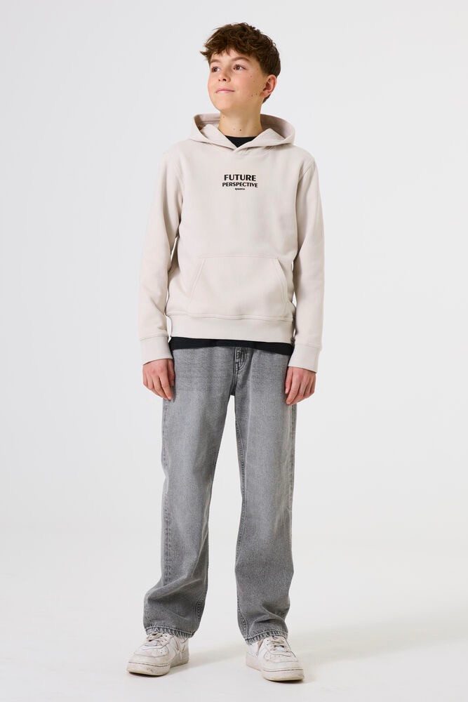 Garcia Hoodie Beiges Hoodie mit Textdruck günstig online kaufen
