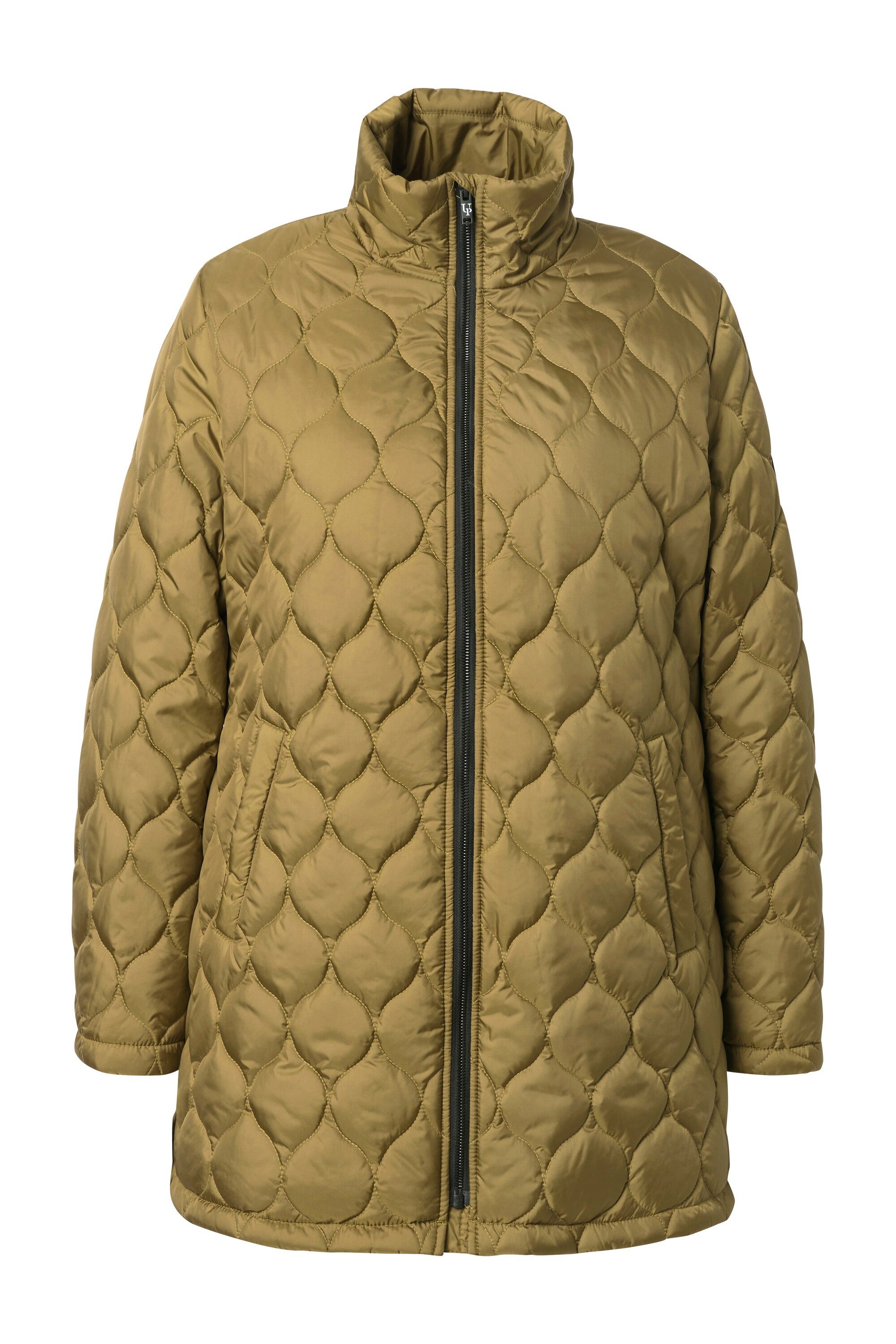 Ulla Popken Steppjacke HYPRAR Steppjacke wasserabweisend Stehkragen günstig online kaufen