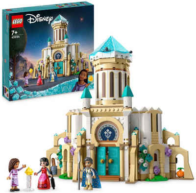 LEGO® Konstruktionsspielsteine König Magnificos Schloss (43224), LEGO® Disney, (613 St), Made in Europe