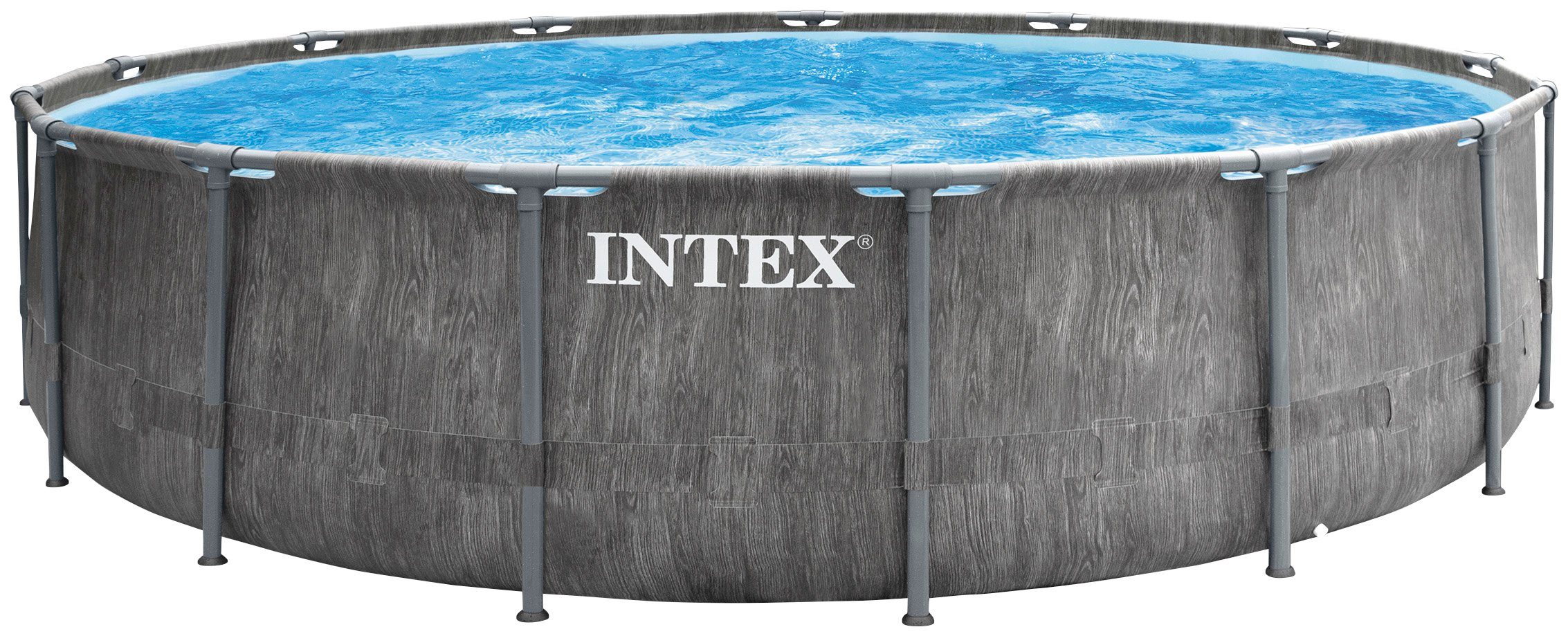 Intex Framepool »PrismFrame™ Greywood« (Set), ØxH: 457x122 cm