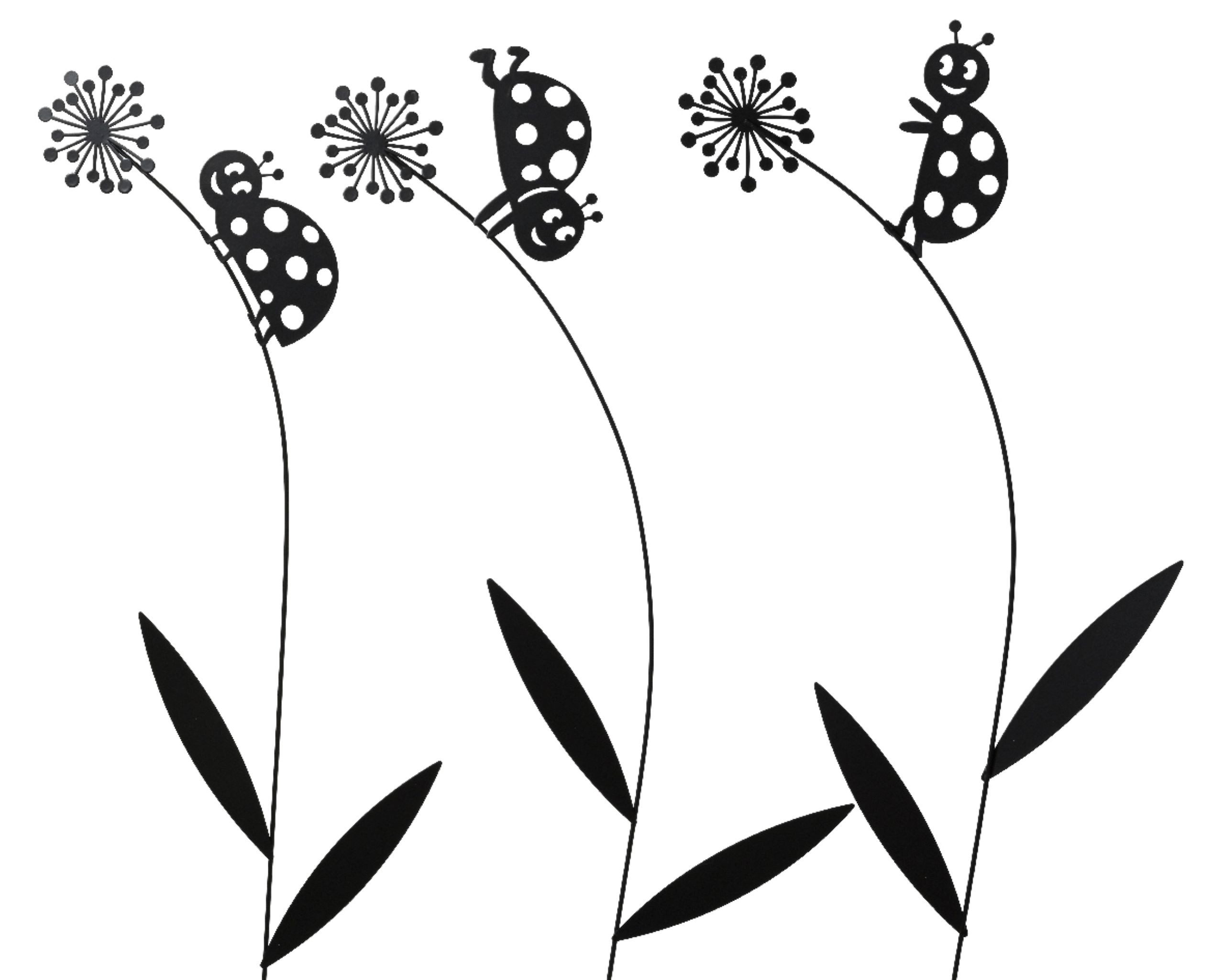 Decoris season decorations Gartenstecker Gartenstecker Blume günstig online kaufen