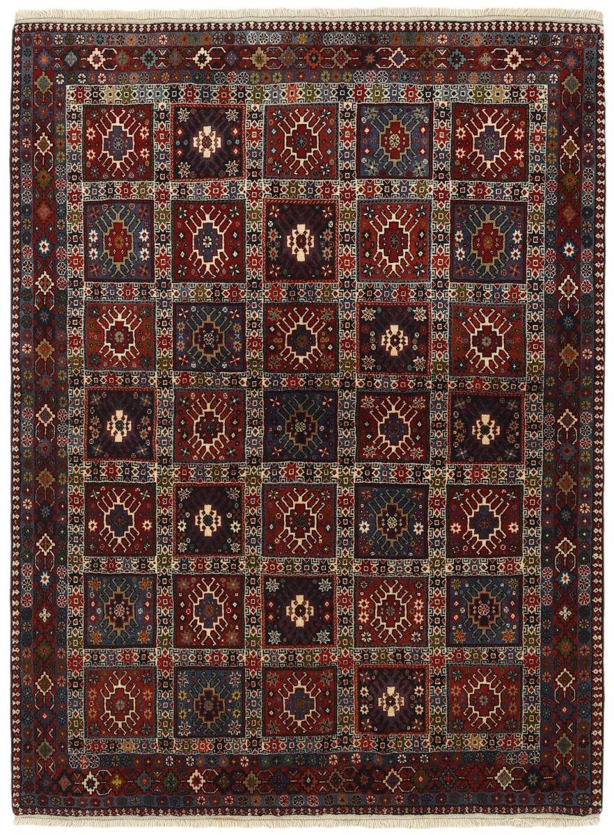 Orientteppich Yalameh Orientteppich 151x201 / Höhe: 12 Handgeknüpfter Trading, rechteckig, Nain Perserteppich, mm