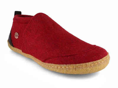 WoolFit Homeoffice Домашнє взуття Taiga Hausschuh mit Naturkautschuk Sohle