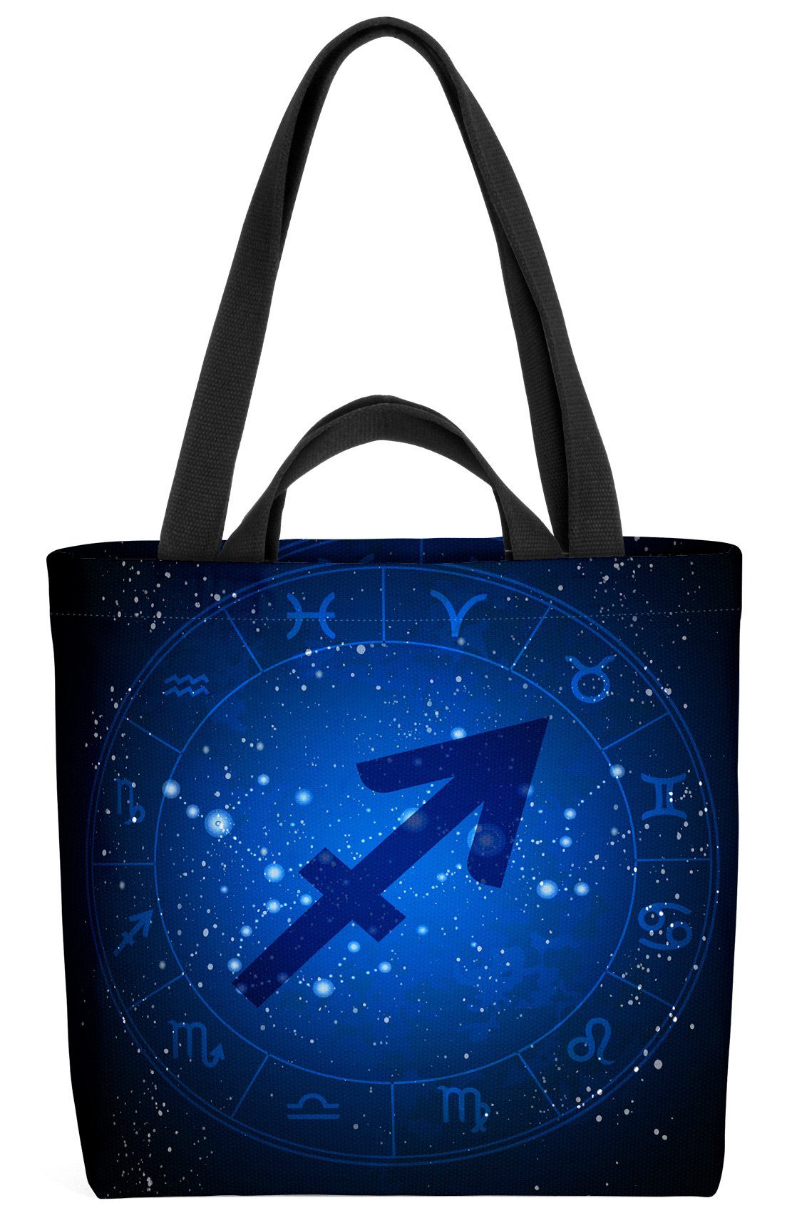 (1-tlg), Astr Sterne Sternzeichen Henkeltasche Sterne VOID Horoskop Schütze Sternzeichen Schütze