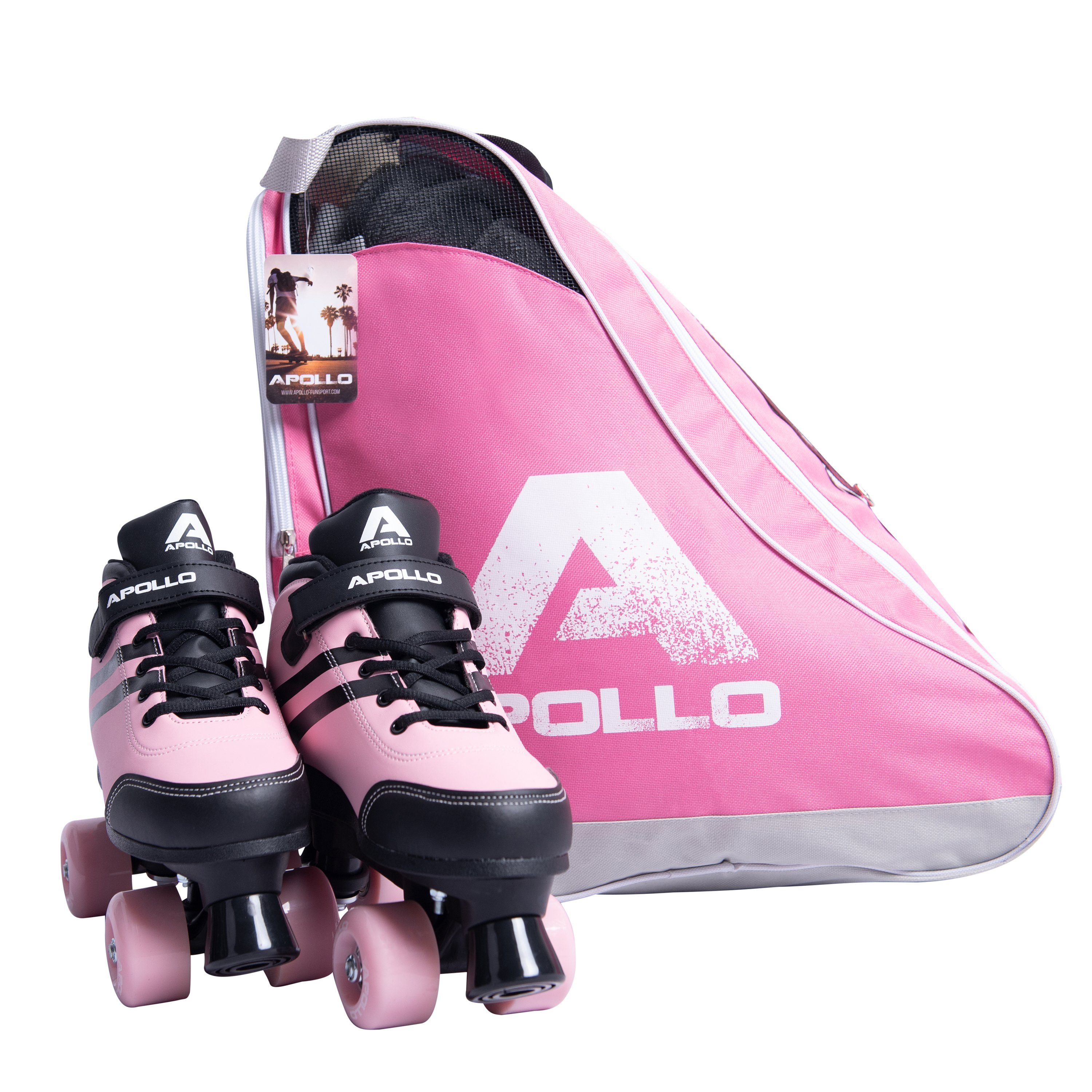 Apollo Skate Bag Skate Bag praktische Tasche für Schlittschuhe und Rollsport, sportlich, stabil und mit verstellbarem Schultergurt