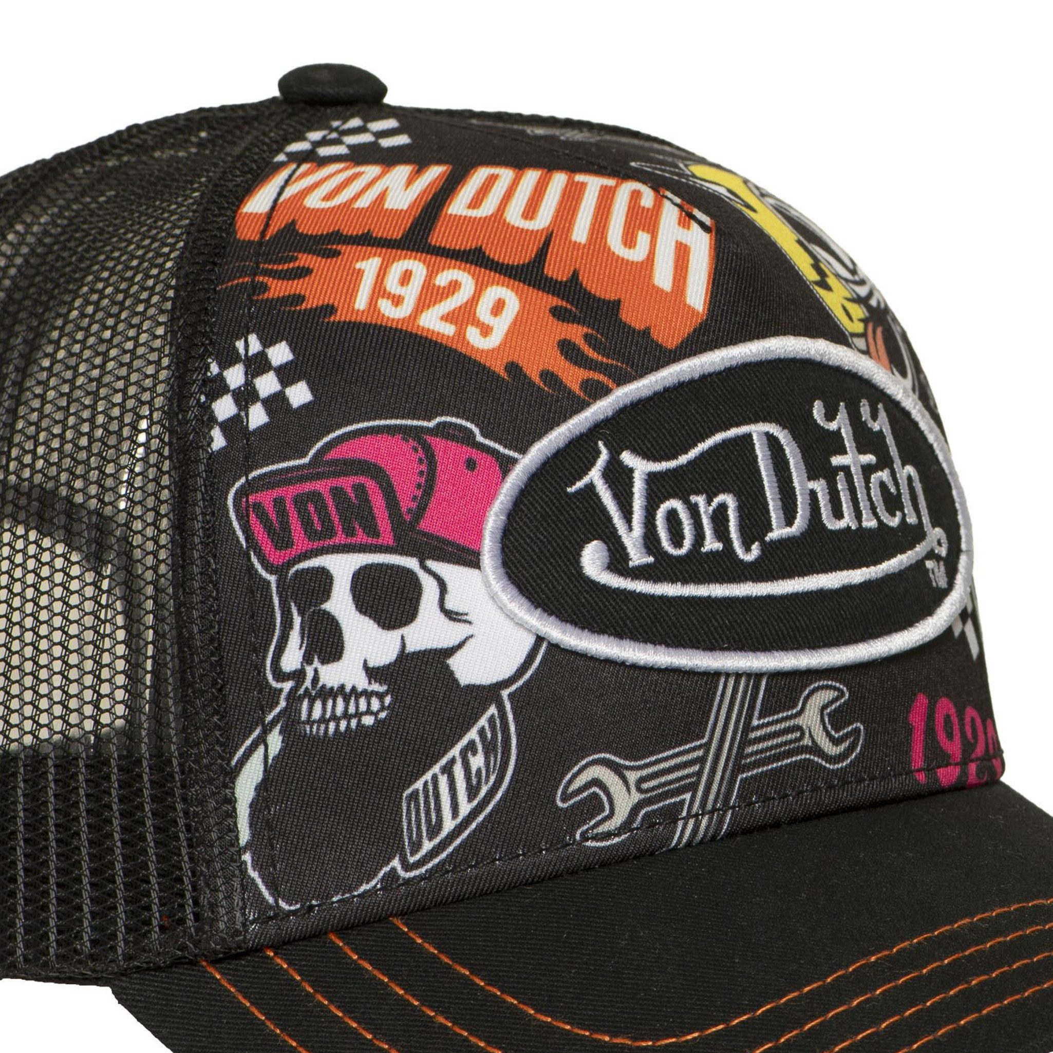 Von Dutch Trucker Cap Von Dutch Originals Trucker Cap - SUBLAMATION (Basecap, Basecap, Meshcap, Trucker Kappe) Front und Schirmunterseite sind im gleichen Desig – Bild 5 von 5