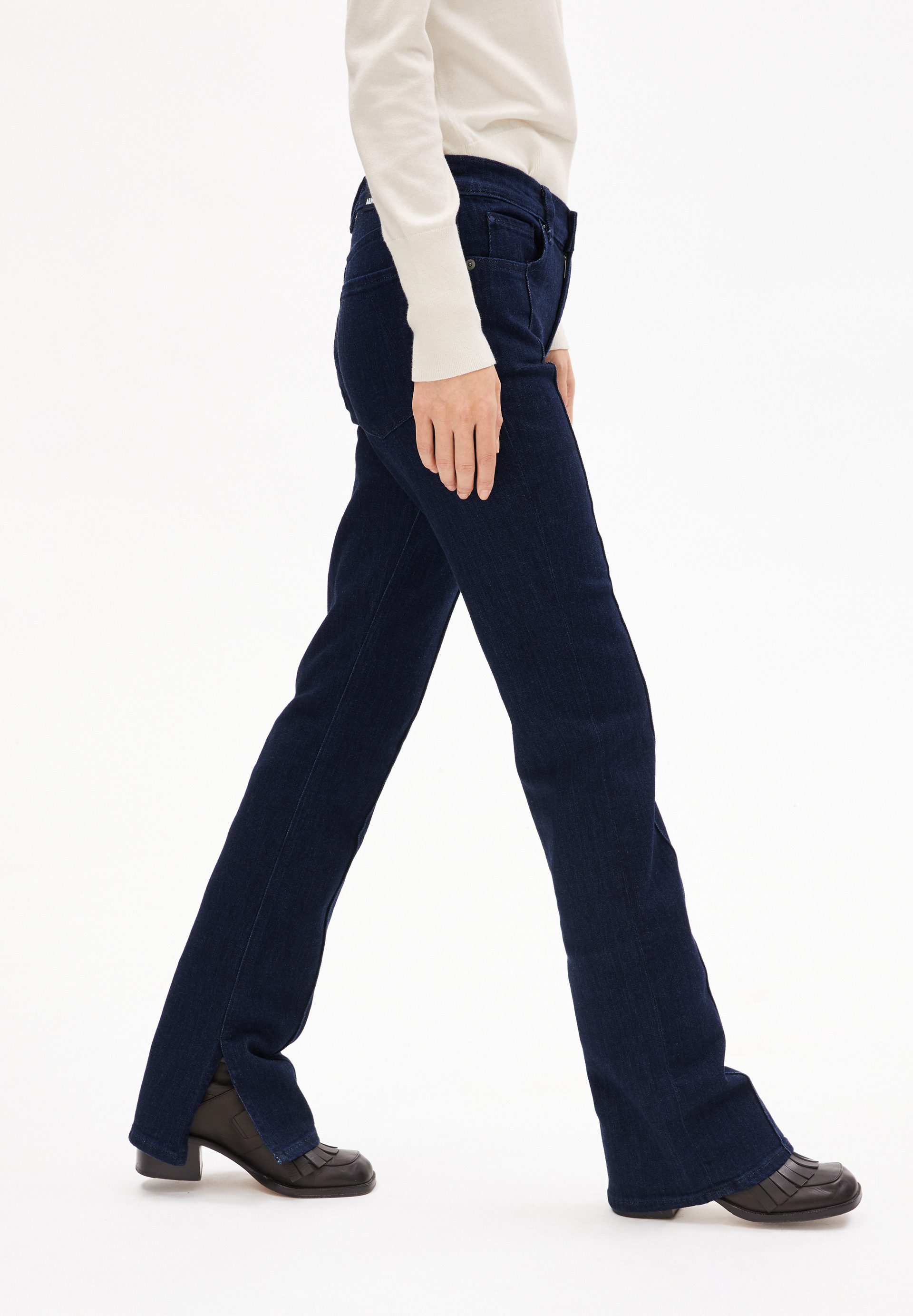 Armedangels Slim-fit-Jeans LINDAA LOW (Comfort-Stretch) Low waist