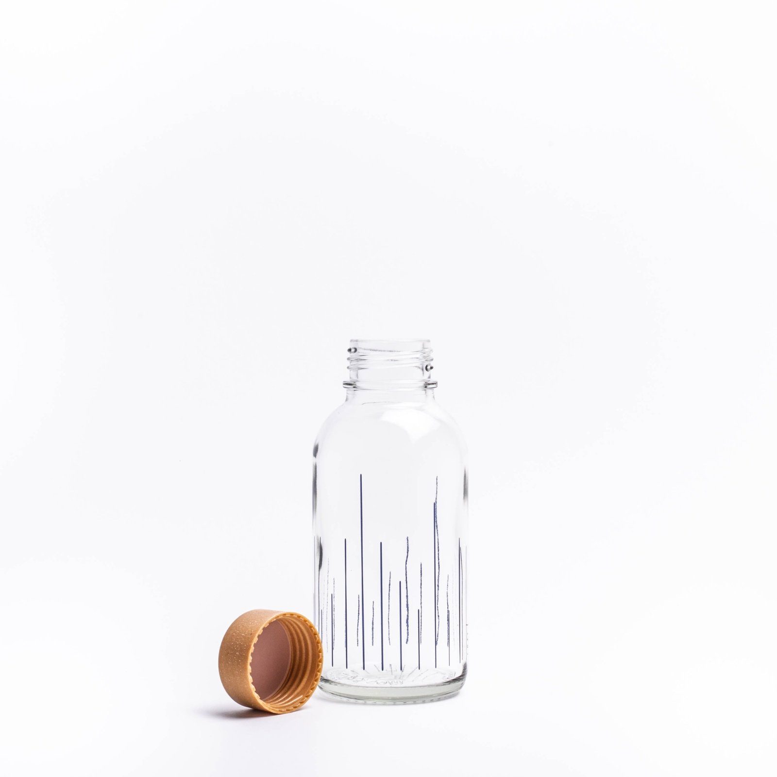 yogabox Trinkflasche produziert UP 0,4 RISE GLAS, Regional l CARRY