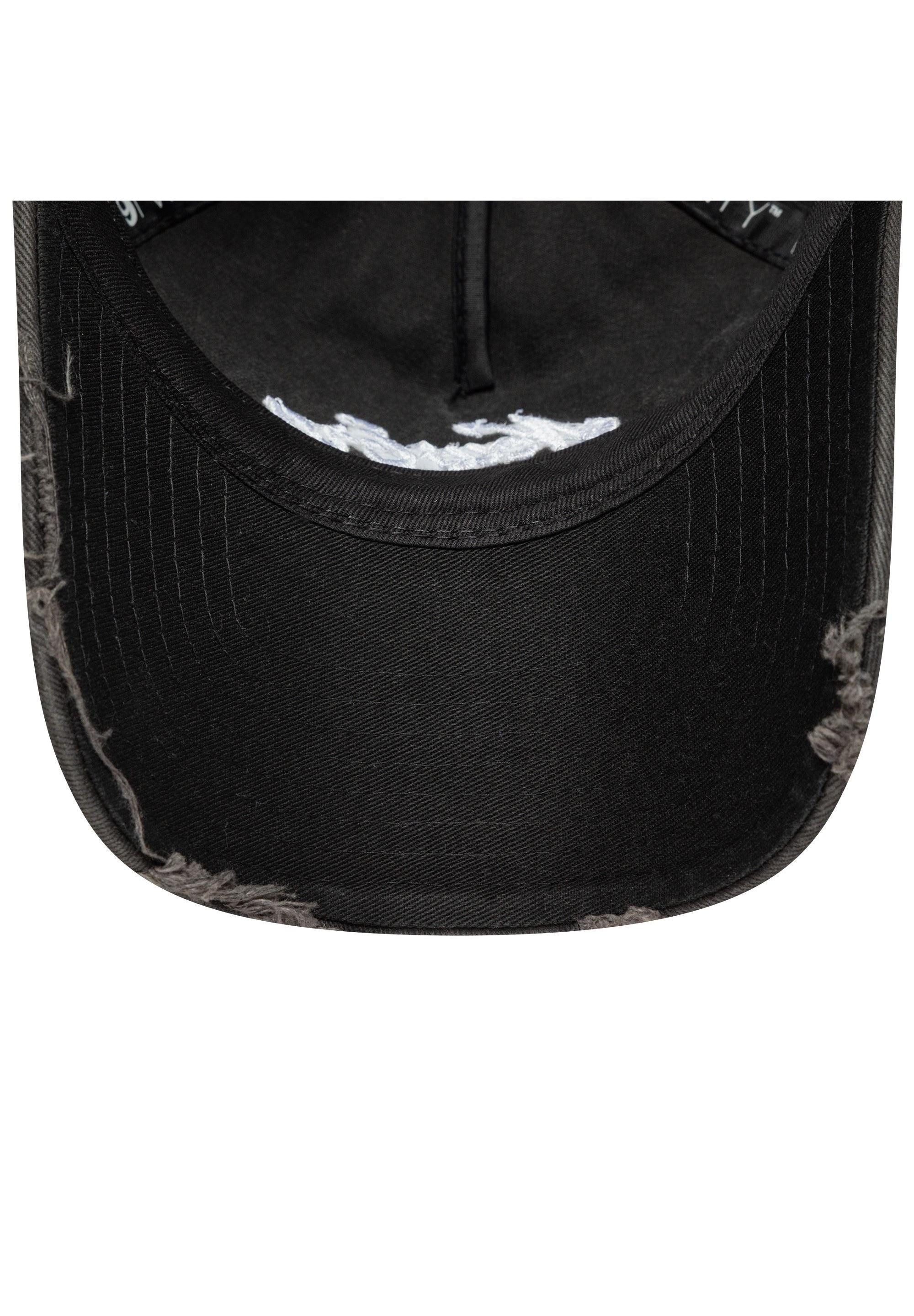 New Era Baseball Cap New Era Pigment Wash 9Twenty A-Frame Cap Schwarz (1-St)