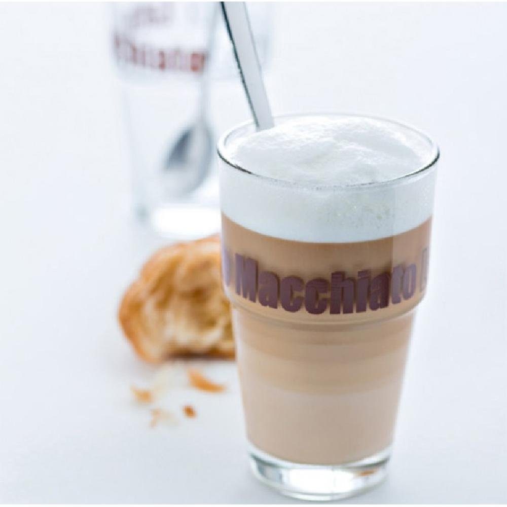 LEONARDO Tasse Leonardo Latte Macchiatoglas Solo