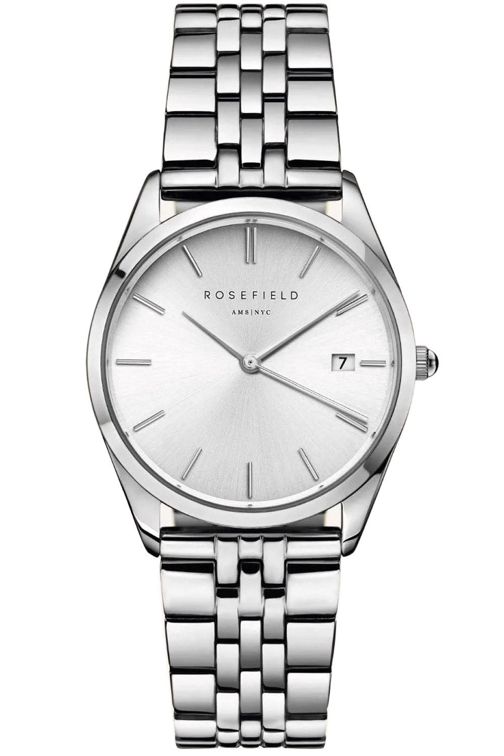 ROSEFIELD Quarzuhr Ace Silberfarben