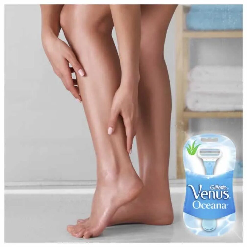 Gillette Körperrasierer Venus Oceana Rasiermesser 4 Einheiten