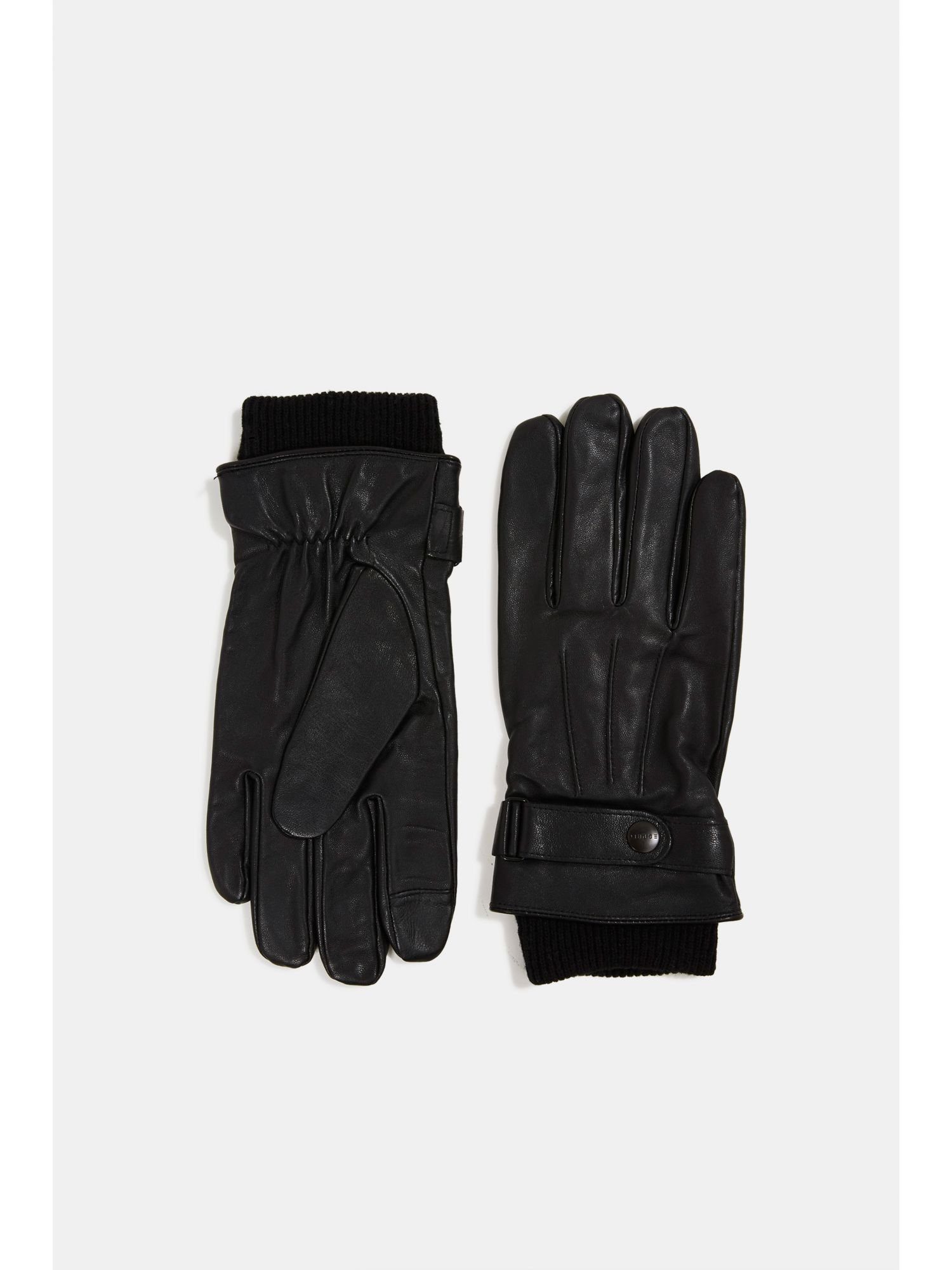 Esprit Lederhandschuhe »Mit Wolle: Handschuhe aus Leder« online kaufen |  OTTO