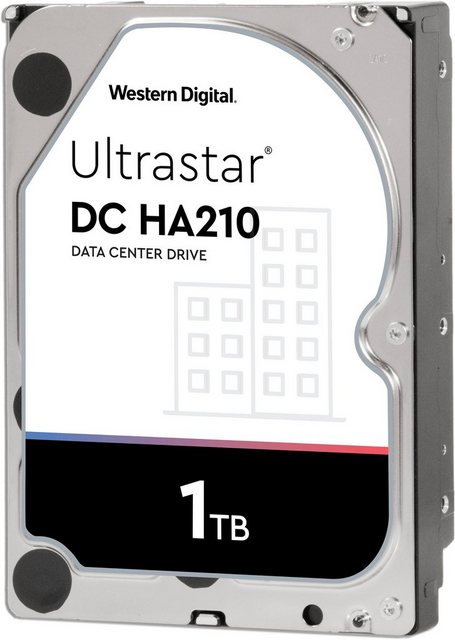 Western Digital »Ultrastar DC HA210 1 TB« HDD-Festplatte (1 TB) 3,5″, Bulk