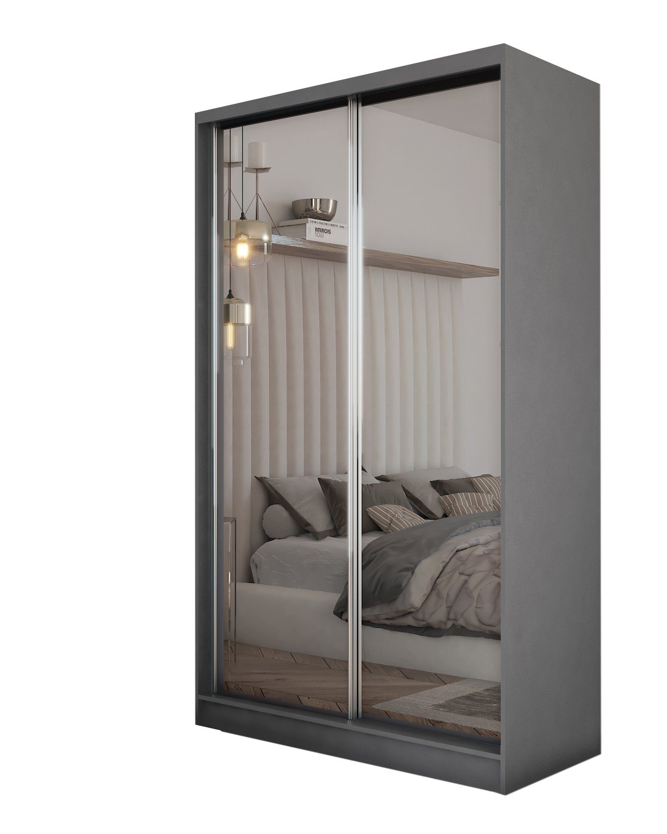 Compleo Schwebetürenschrank Compleo MOLDE 01, Kleiderschrank günstig online kaufen