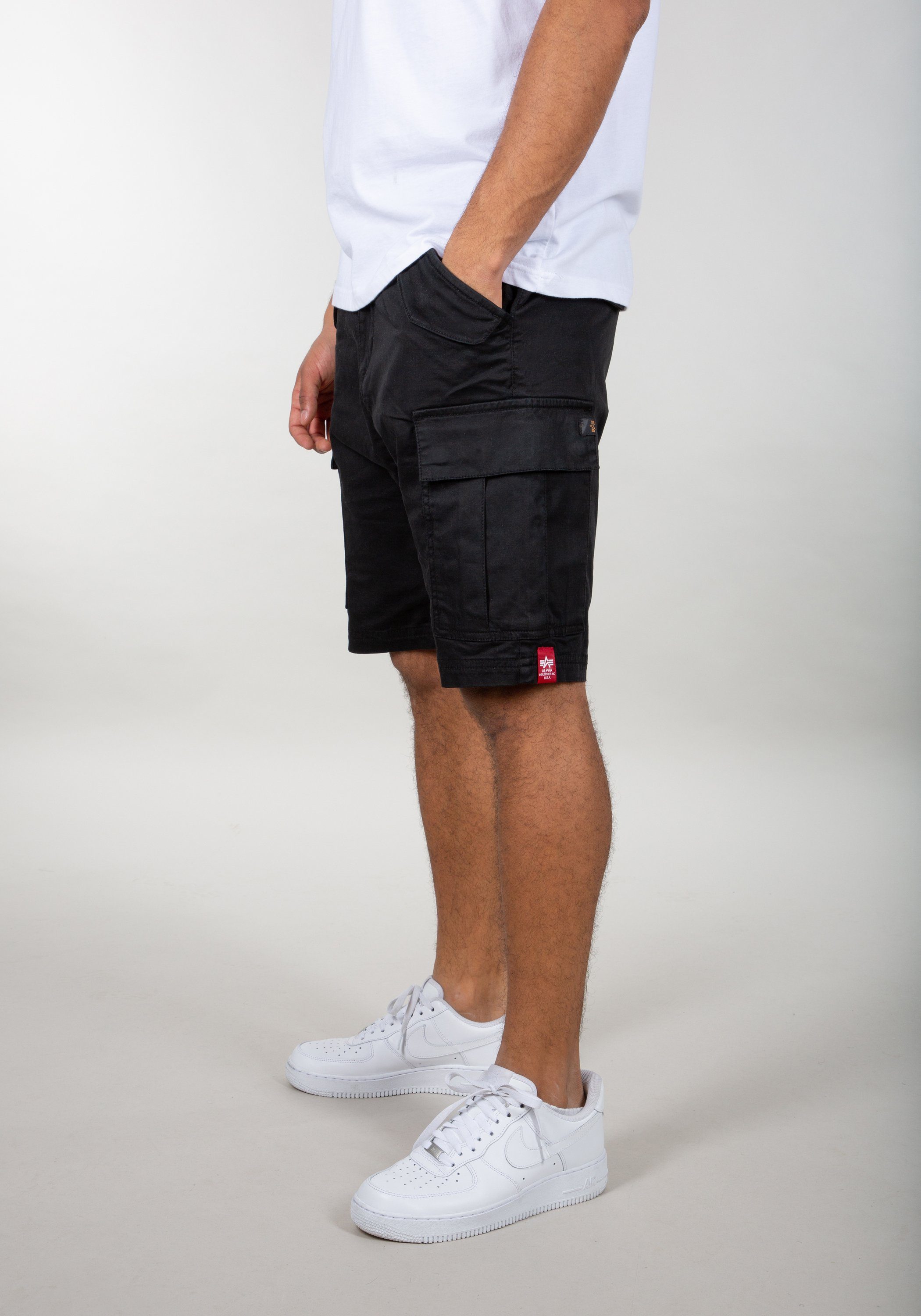 Alpha Industries Shorts Alpha - Airman Short black Men Shorts Industries