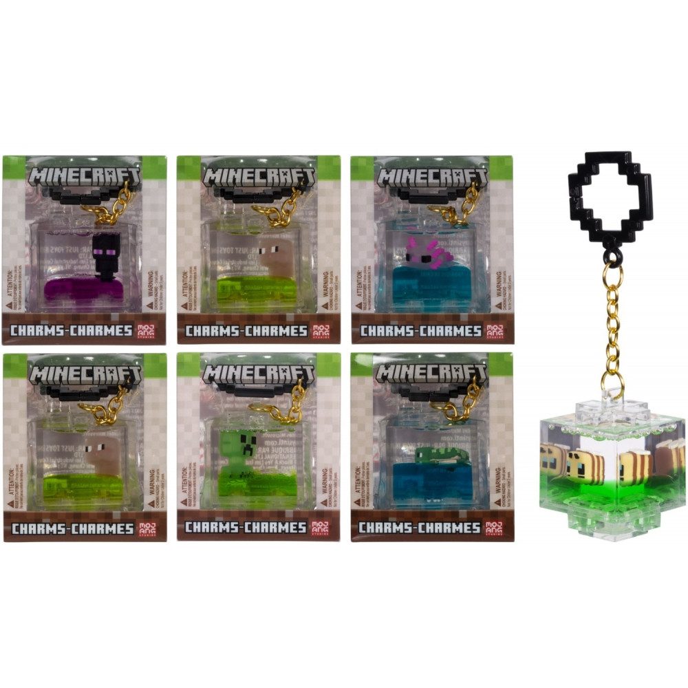 Mojang Studios Charm Schlüssel mojang minecraft charms schlüsselanhänger für fans
