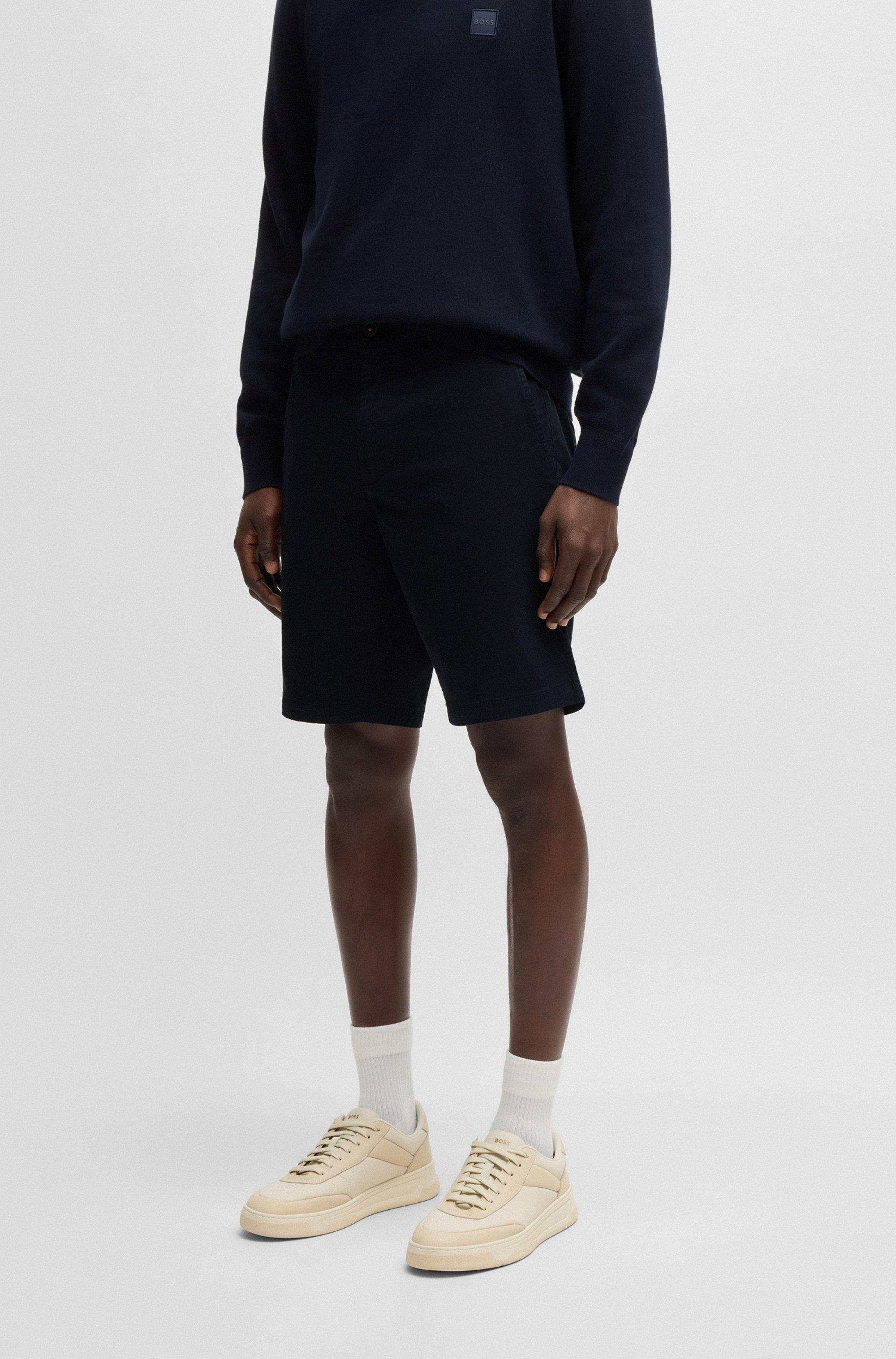 BOSS ORANGE Chinoshorts Chino-slim-Shorts in moderner günstig online kaufen