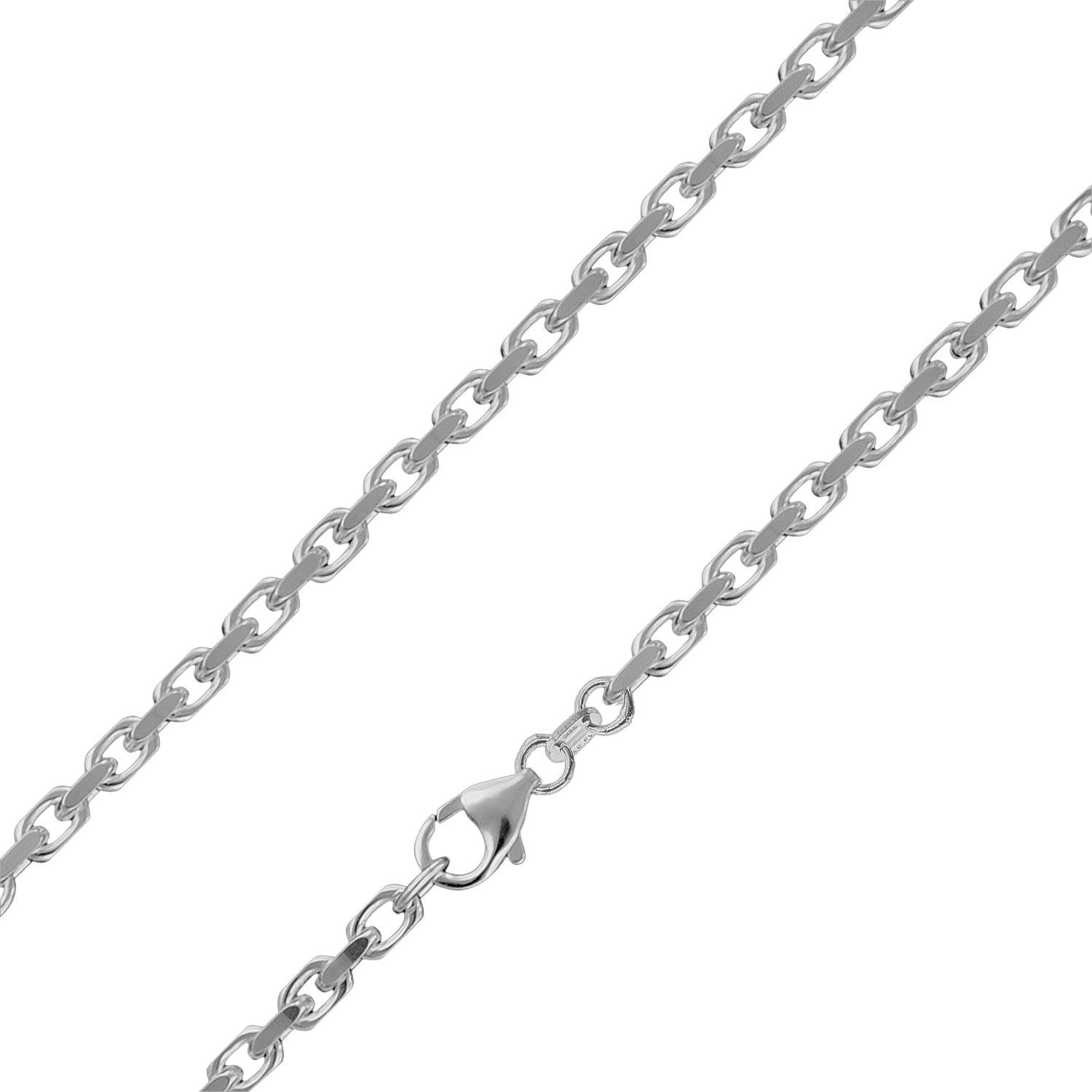 trendor Kette ohne Anhänger für 925 Silber Diamantierte kette 2,5 mm günstig online kaufen