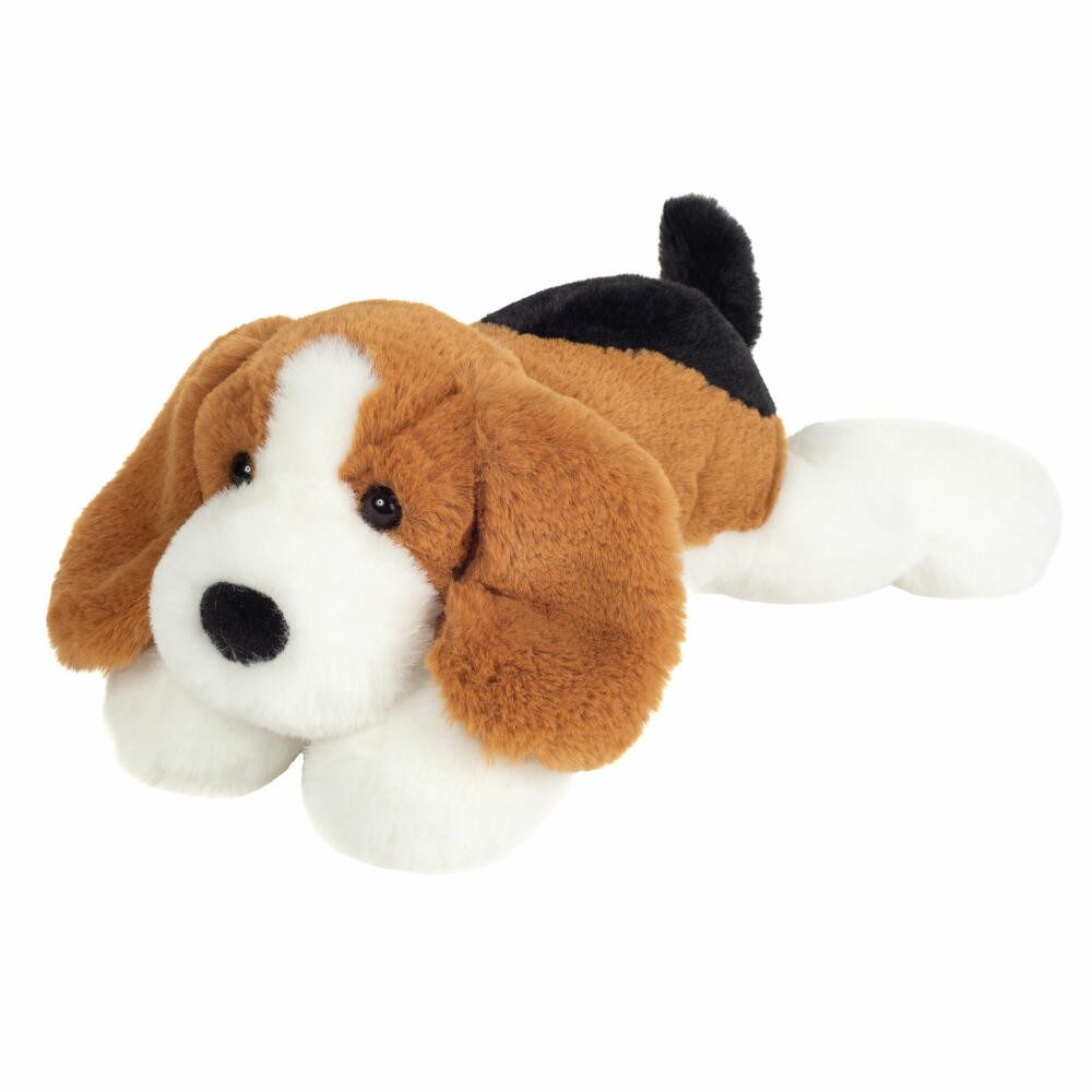 Teddy Hermann® Kuscheltier Schlenkerhund dreifarbig 29 cm
