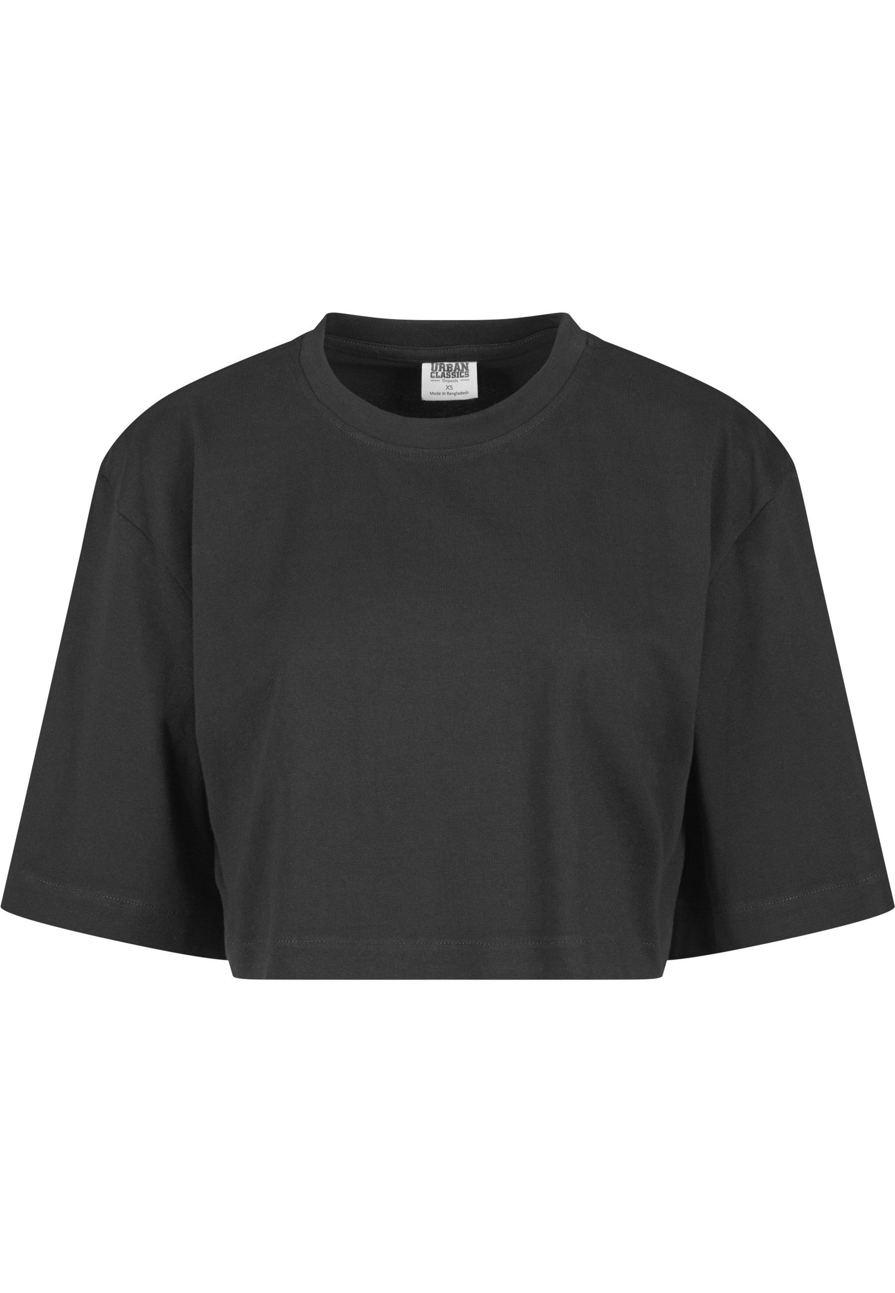 URBAN CLASSICS T-Shirt Urban Classics Damen Ladies Heavy Organic Oversized Cropped Tee (1-tlg)