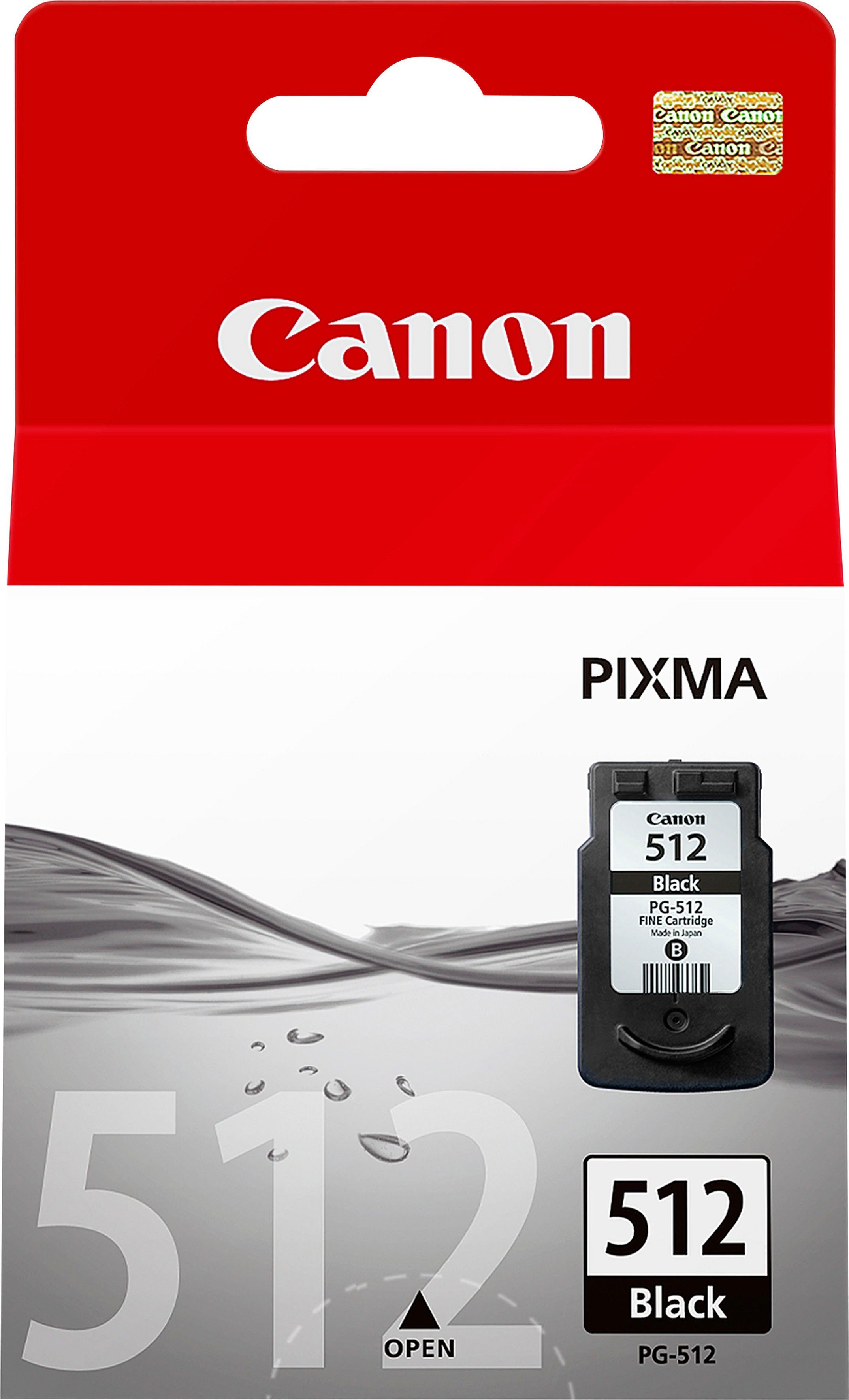 Canon PG-512 -969B001- Tintenpatrone (original Druckerpatrone 512 schwarz)