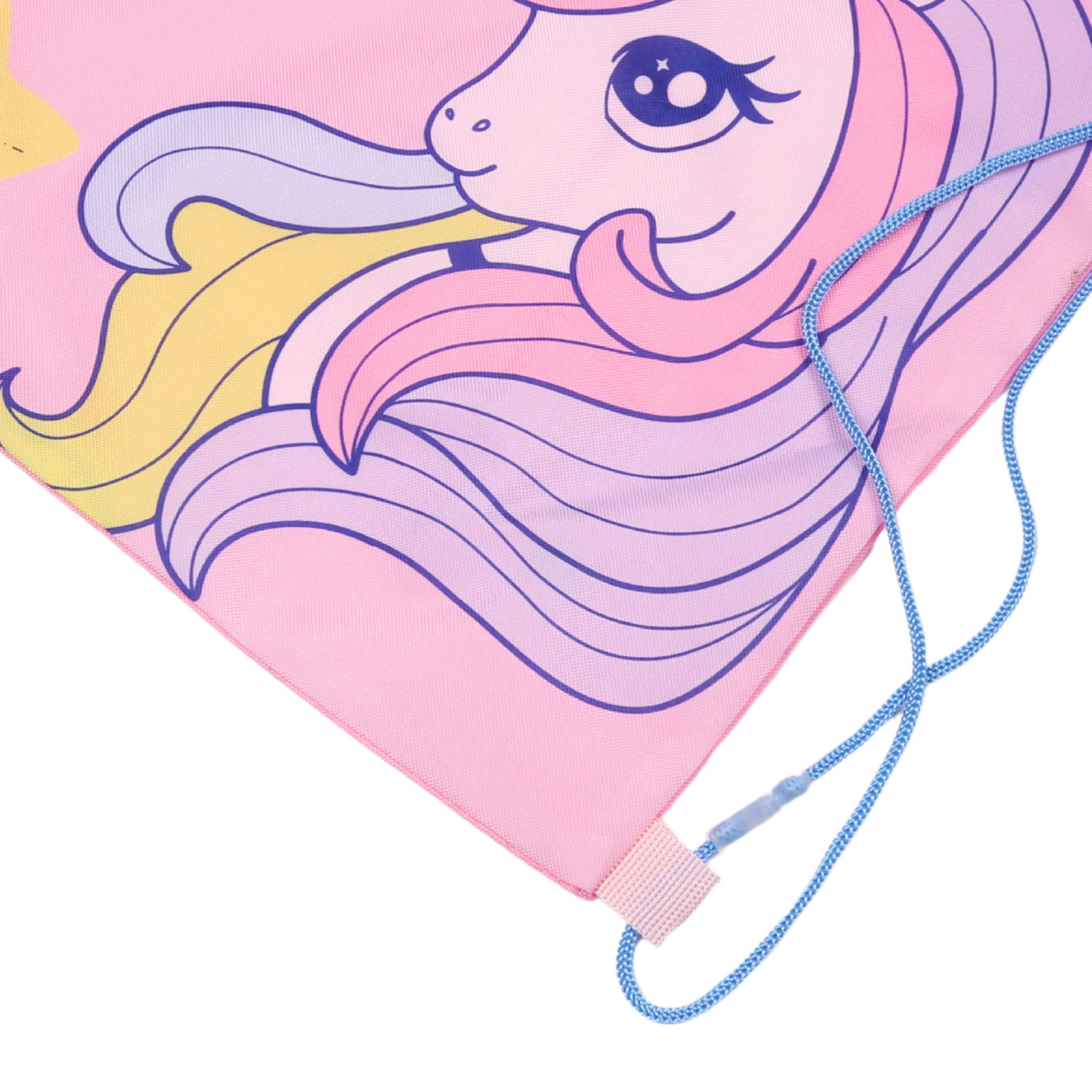 Sarcia.eu Turnbeutel Einhorn Turnbeutel rosa 32x38 cm für Mädchen, Sport, Schule