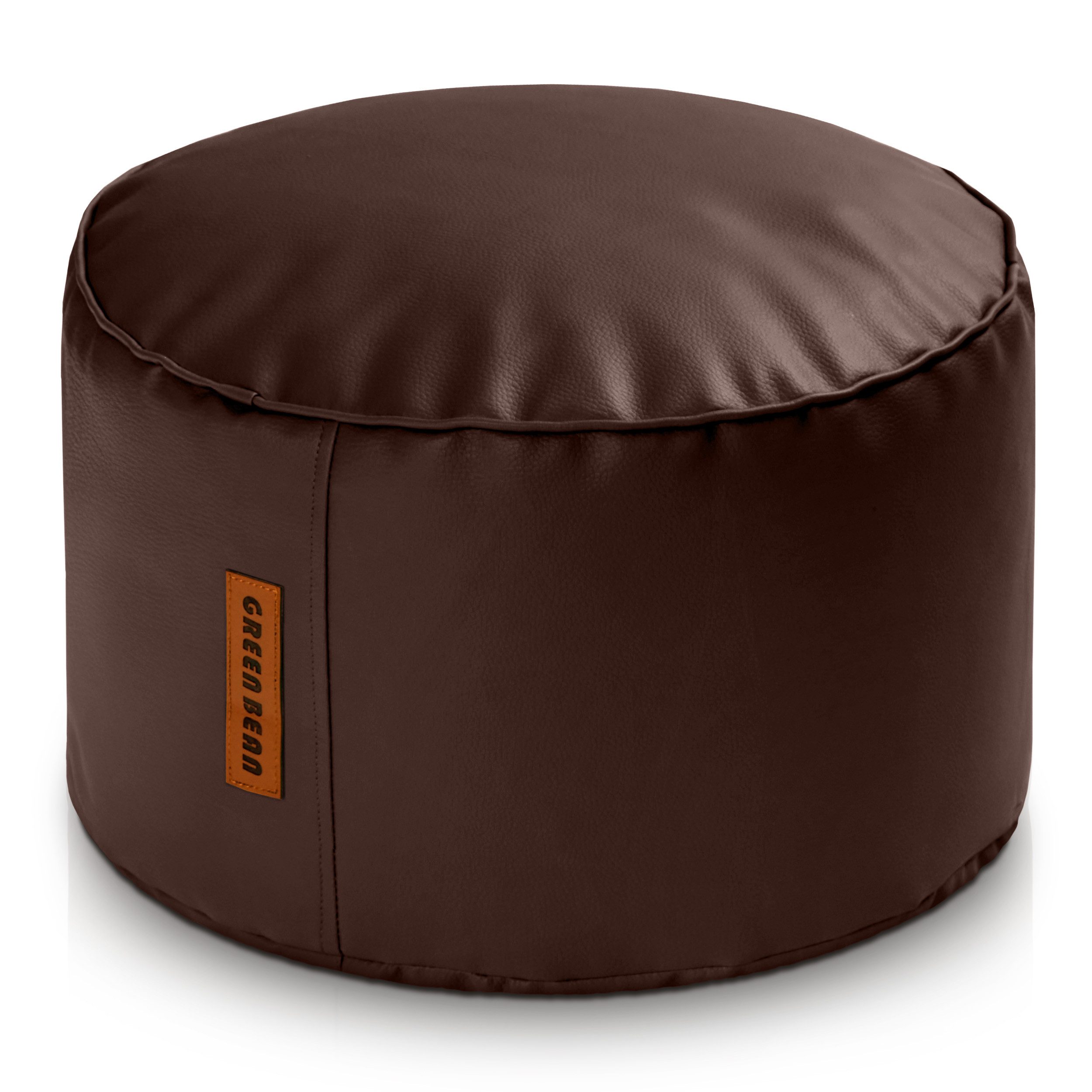 Green Bean Pouf Sitzsack-Hocker Kunstleder Stay rund (Indoor / Outdoor, abw günstig online kaufen