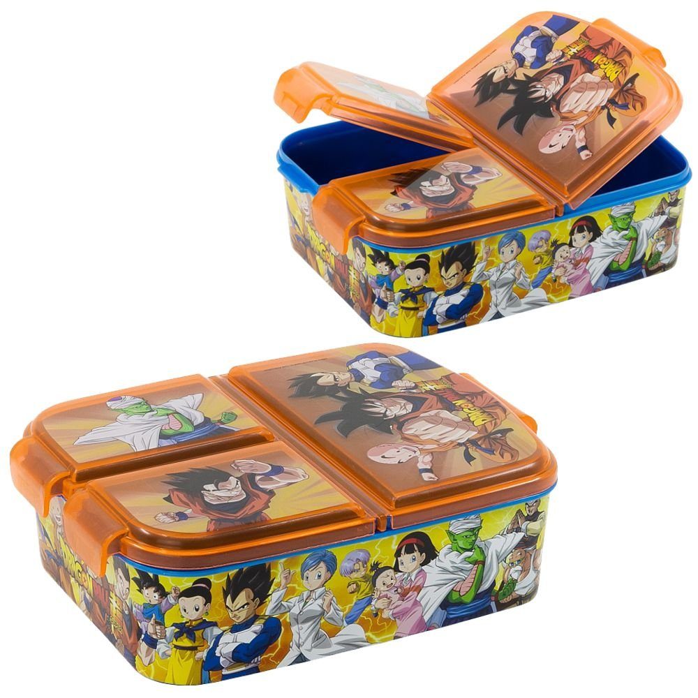 Lunch Lunchbox Brotdose Dragon-Ball Dose to Fächer Dragon Vesper 3 Go getrennte Ball