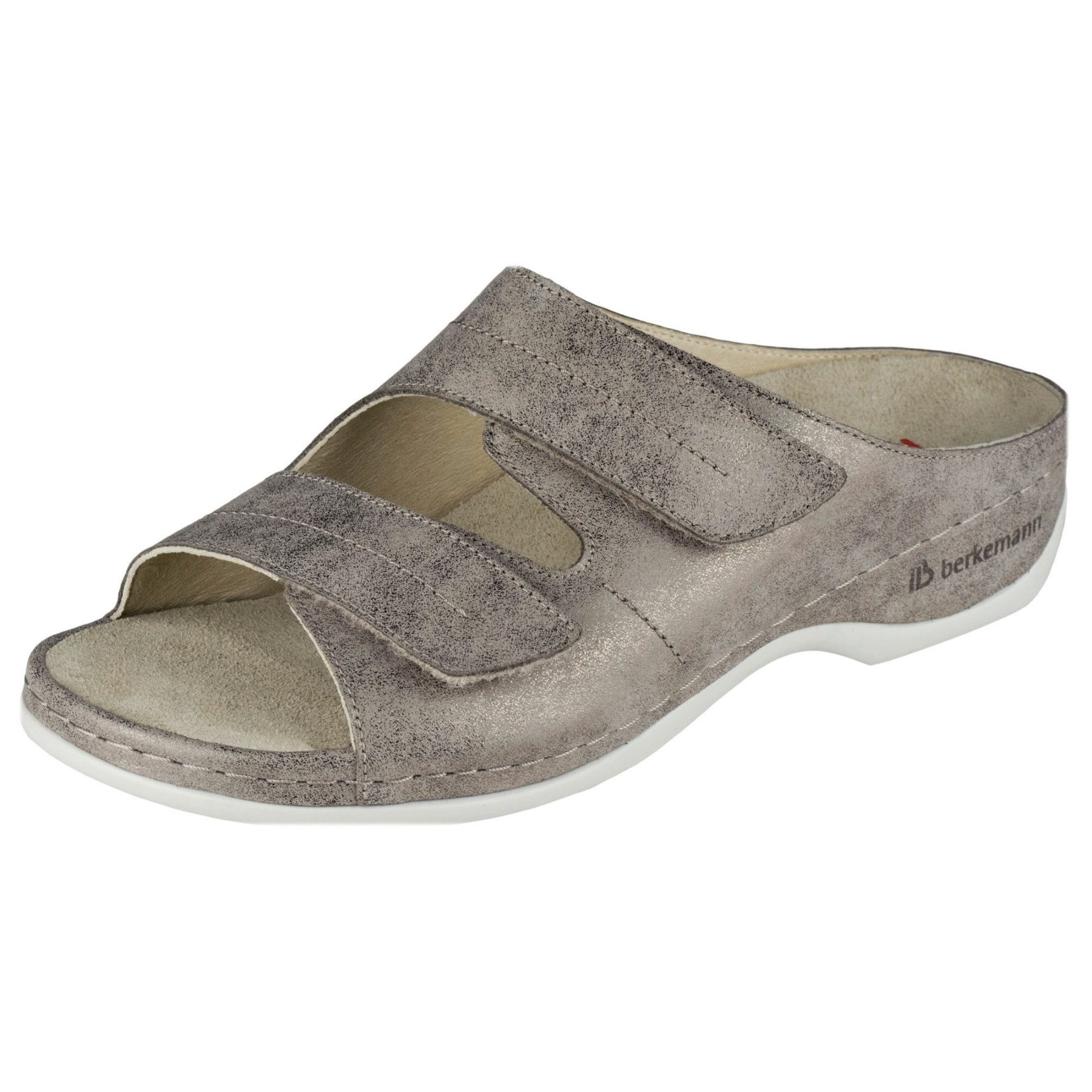 silberbronze Leder