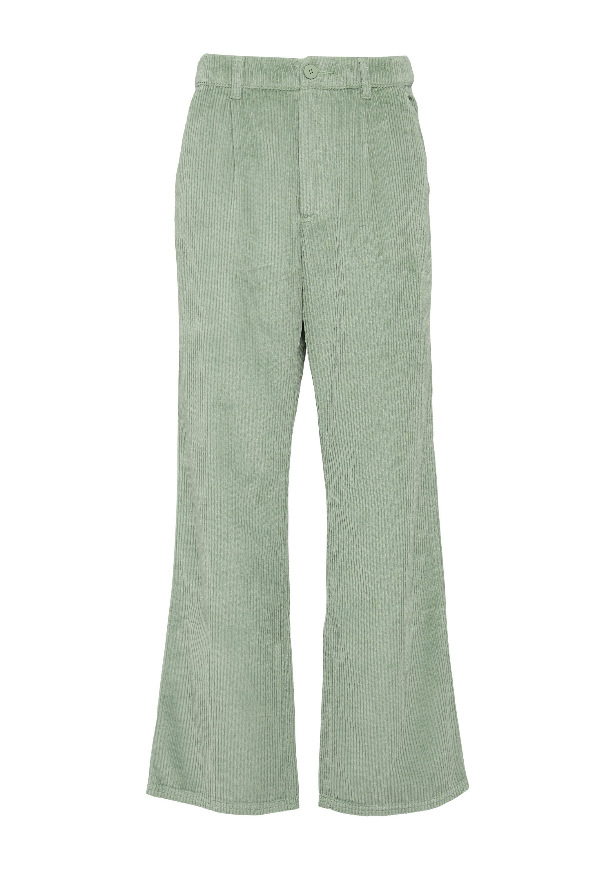QS Chinos Hose Cordhose mit Straight günstig online kaufen