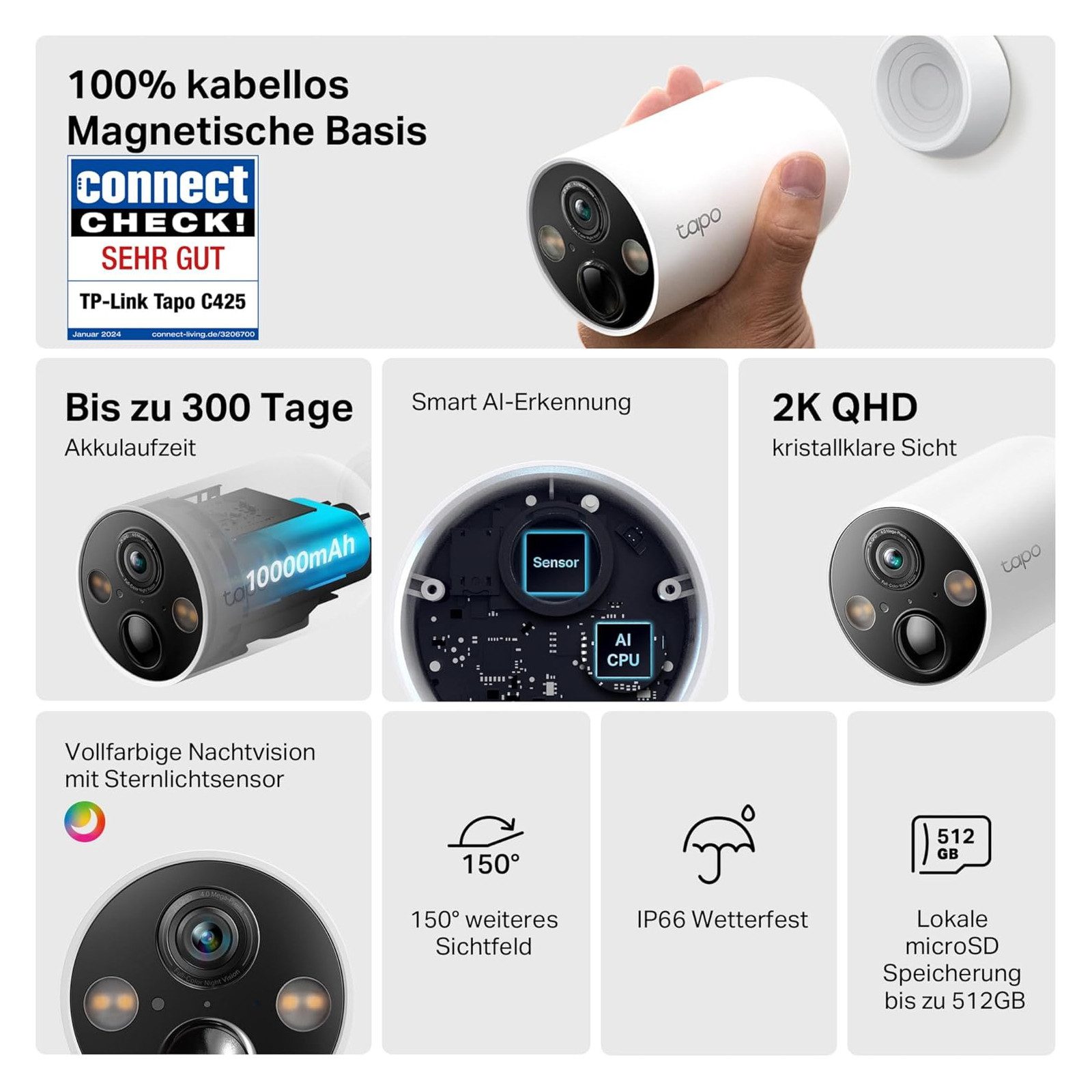 tp-link Überwachungskamera C425