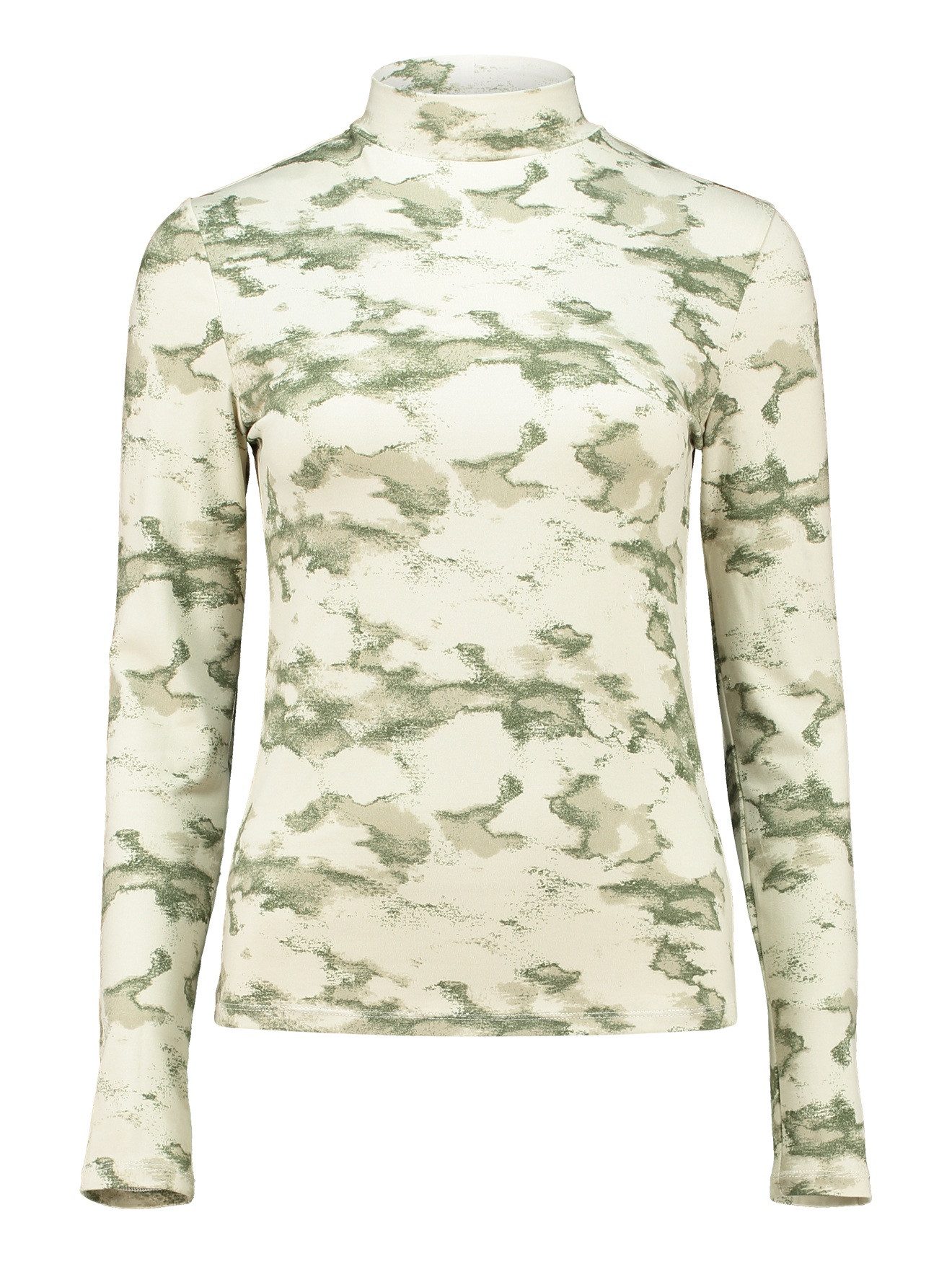 HaILY’S T-Shirt Muster Hochkragen Langarmshirt (1-tlg) LS P TP Ki44mmy günstig online kaufen