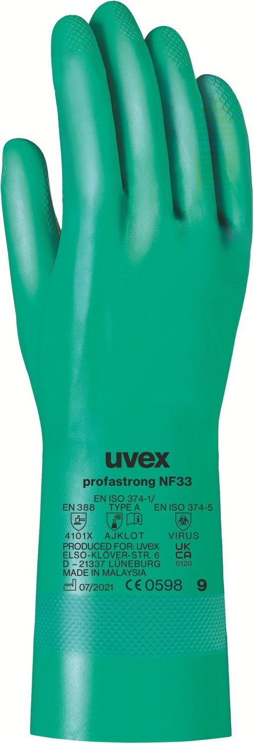 Uvex Arbeitshandschuh-Set Grün