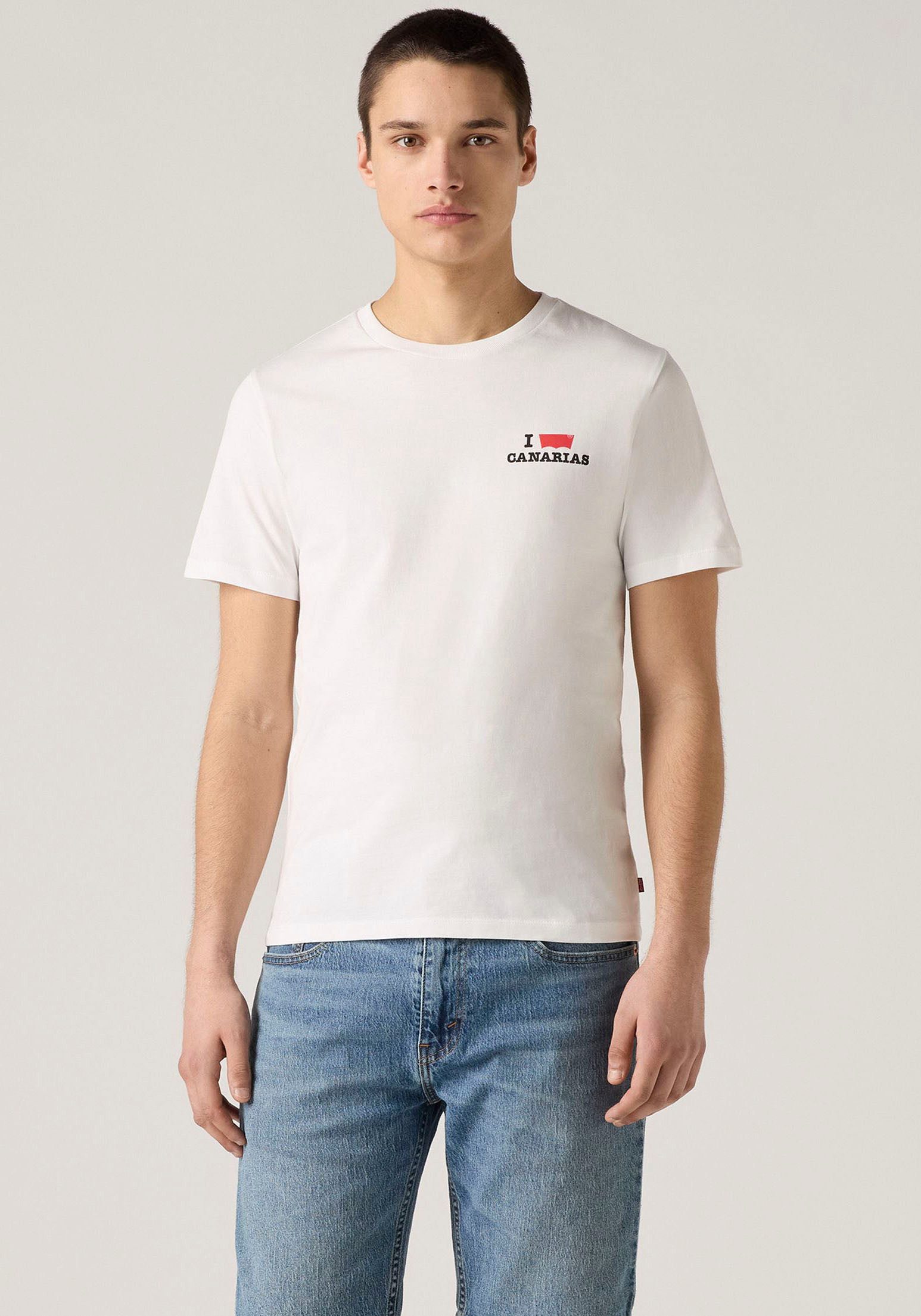 Levi's® Print-Shirt Levi's® Original Housemark T-Shirt Canarias mit Print