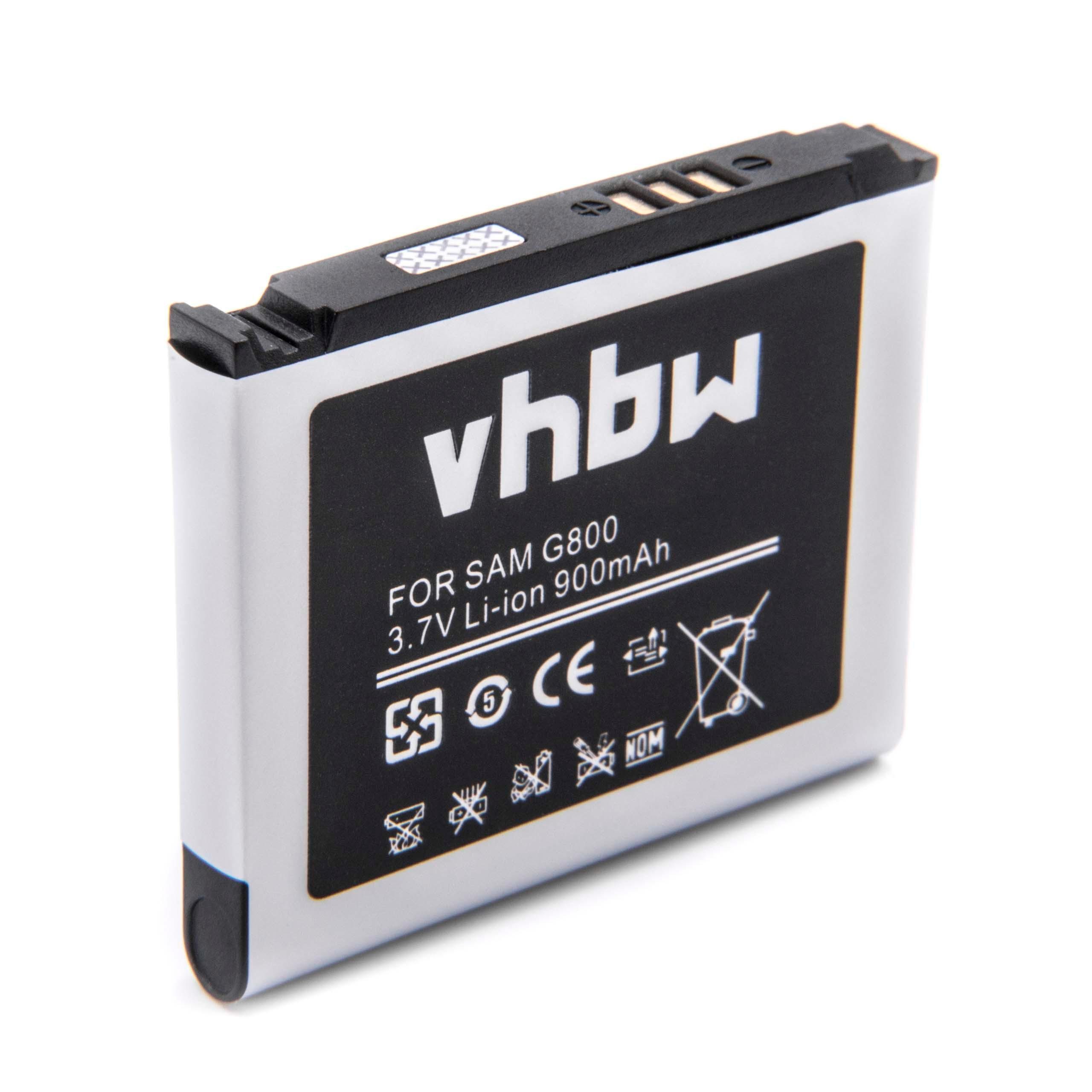 vhbw kompatibel mit Samsung SGH-S5230 Smartphone-Akku Li-Ion 900 mAh (3,7 V)