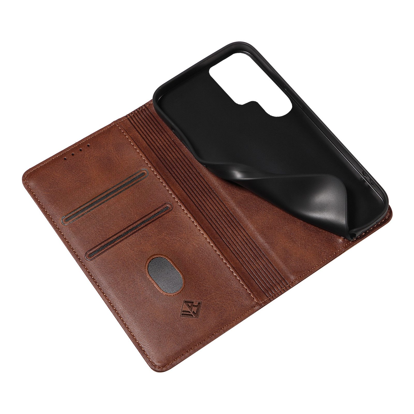 Tec-Expert Handyhülle Tasche Hülle für Samsung Galaxy S22 Ultra 6.8 Zoll, 6.8", Cover Klapphülle Case mit Kartenfach Fliphülle aufstellbar