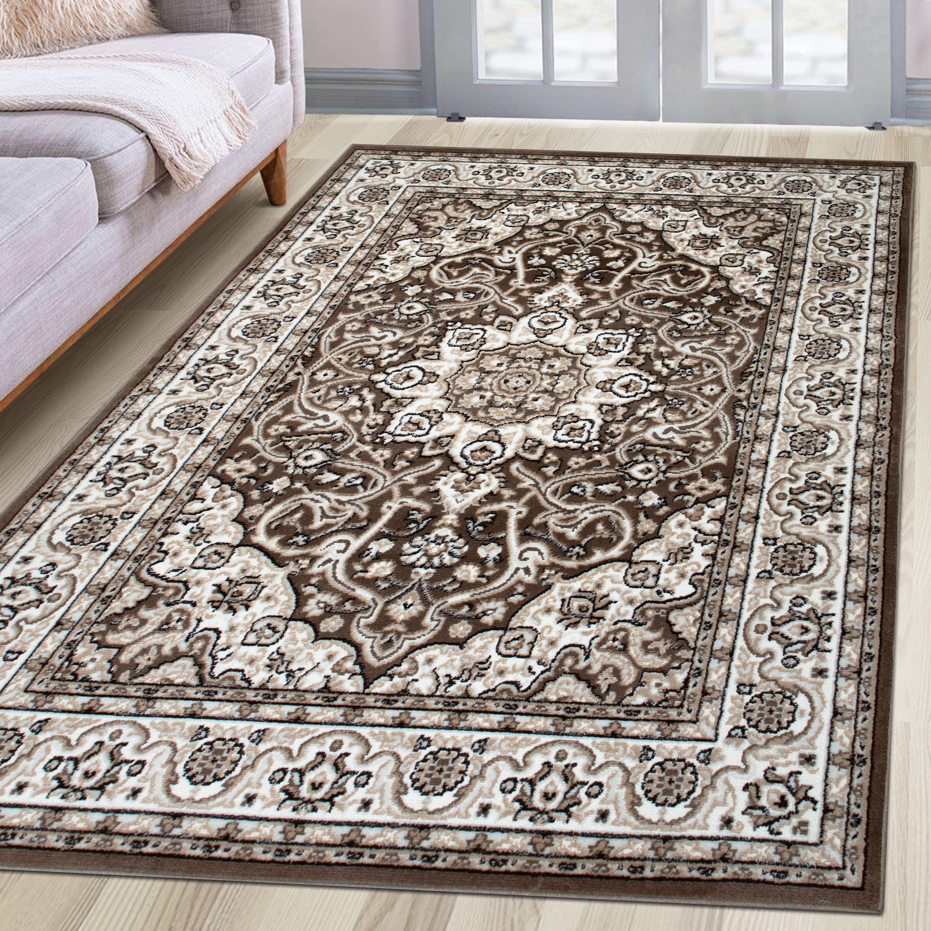 OTTO home Teppich Miane, Orient-Design, kurzflor, rechteckig, Höhe: 8 mm, weiche Haptik, Wohnzimmer, Esszimmer, Schlafzimmer