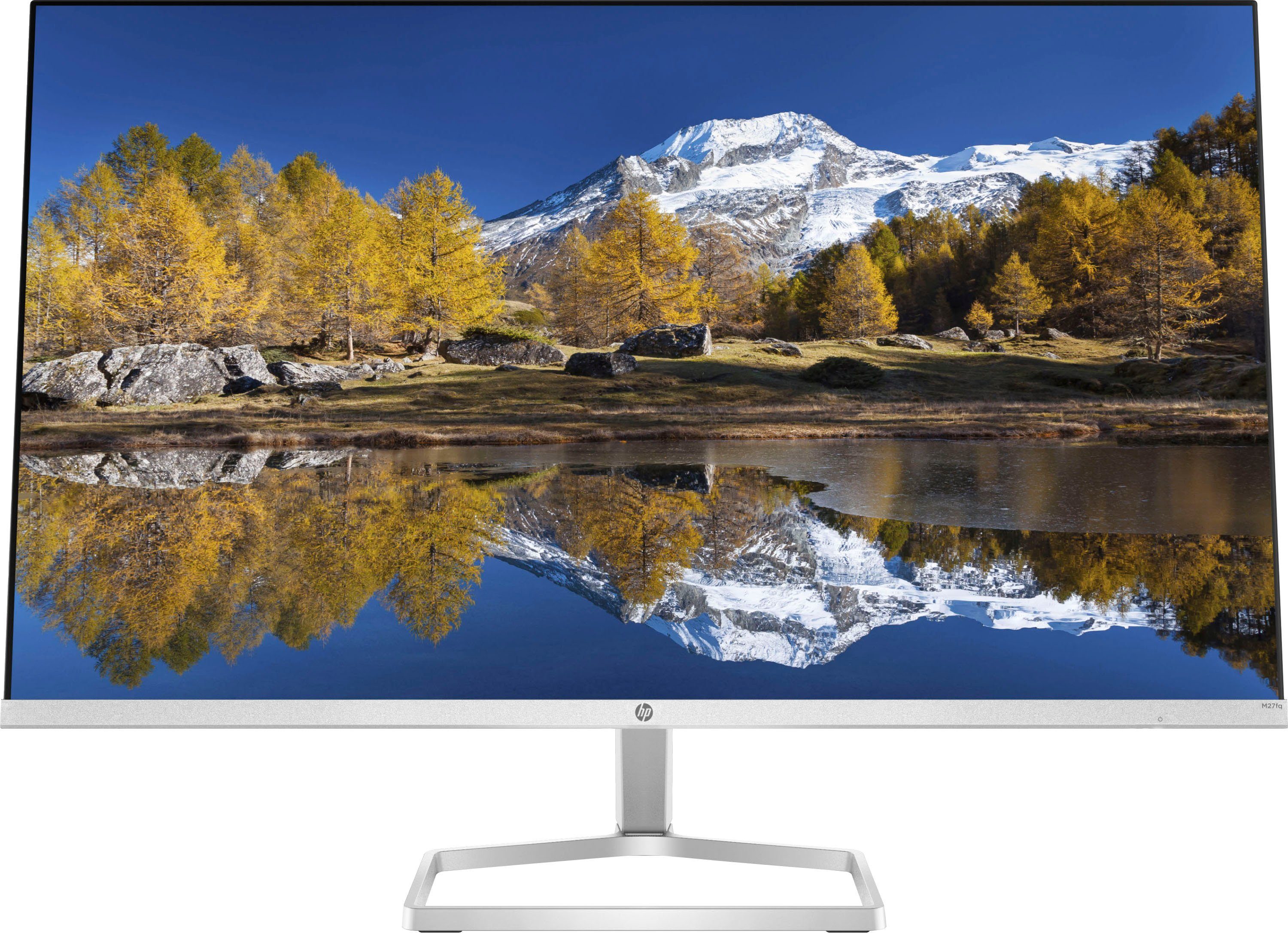 HP M27fq QHD (HSD-0093-K) LED-Monitor (69 cm/27 ", 2560 x 1440 px, QHD, 5 ms Reaktionszeit, 75 Hz, IPS)