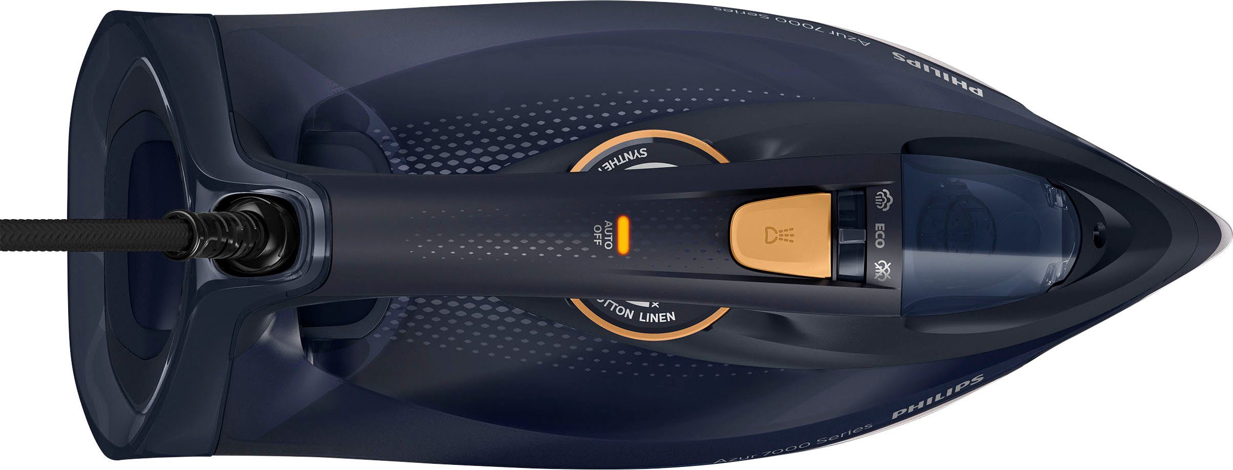 Philips Dampfbügeleisen DST7060/20 7000 Series, 3000 W, SteamGlide Elite Bügelsohle, mit 300 ml Wassertank und 250 g Dampfstoß – Bild 2 von 5